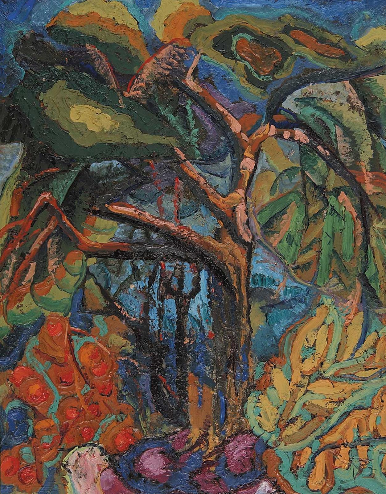 Ukrainian School - Untitled - Colourful Forest