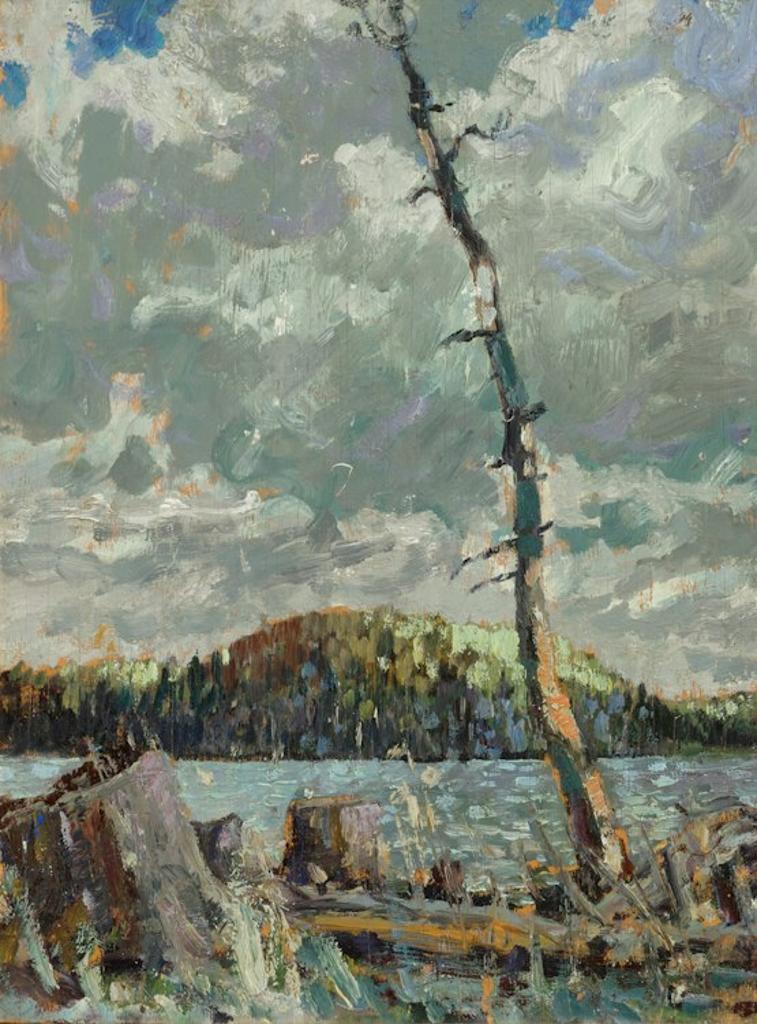 Arthur Lismer (1885-1969) - Ragged Lake, Algonquin Park, May 1914