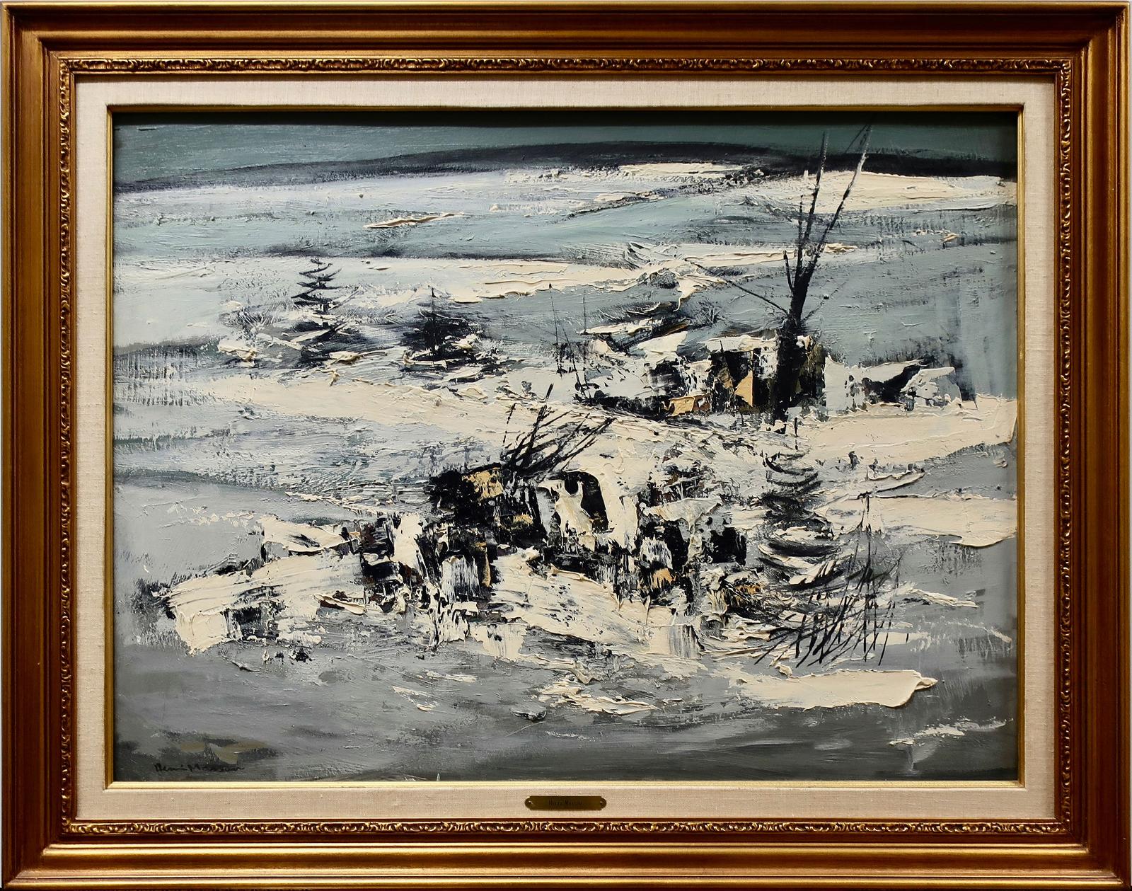Henri Leopold Masson (1907-1996) - Untitled (Winter Landscape)