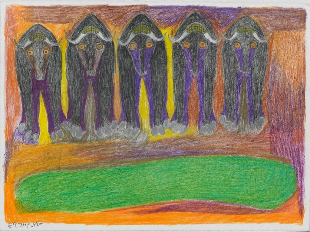 Janet Kigusiuq (1926-2005) - Untitled