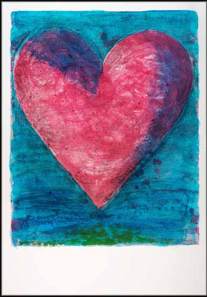 Jim Dine (1935) - A Heart on the Rue de Grenelle