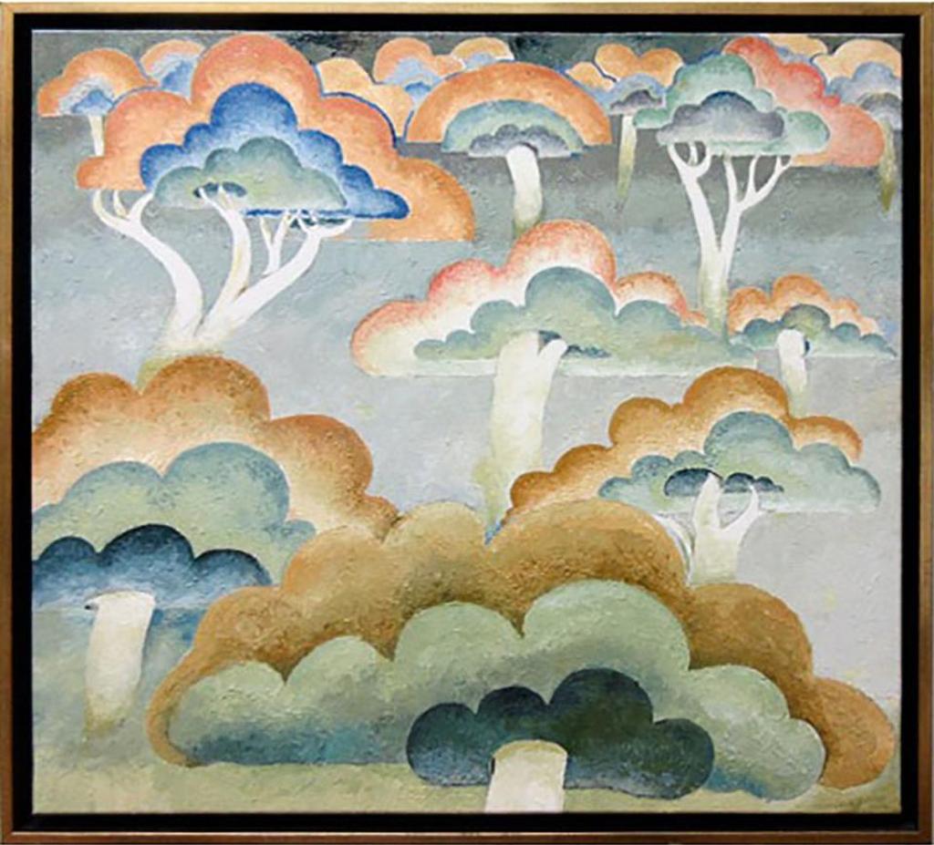 Hagop Khoubesserian (1931-2019) - Cloudy Forest