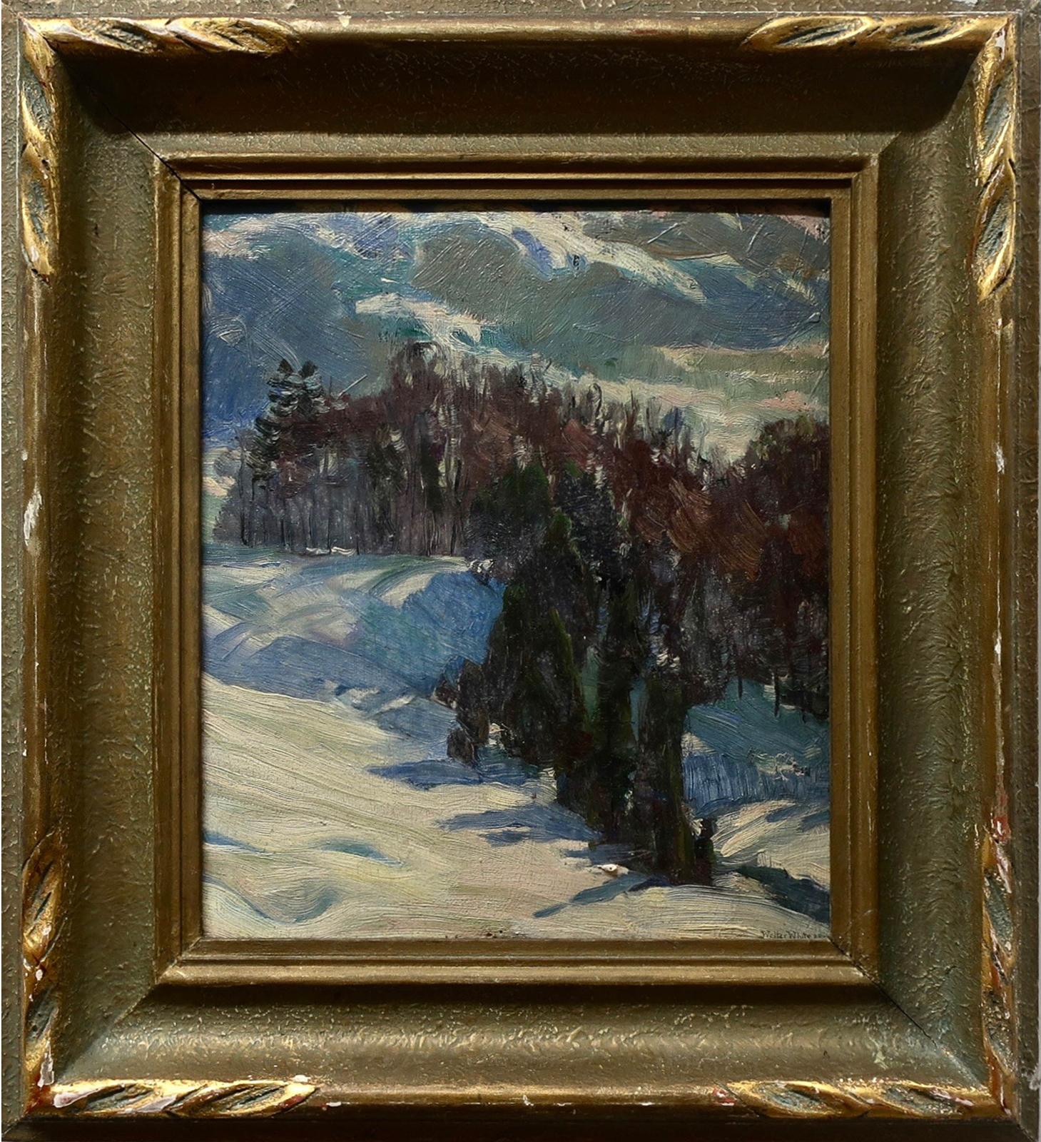 Walter Harry White (1901) - Untitled (Sunlit Slope)