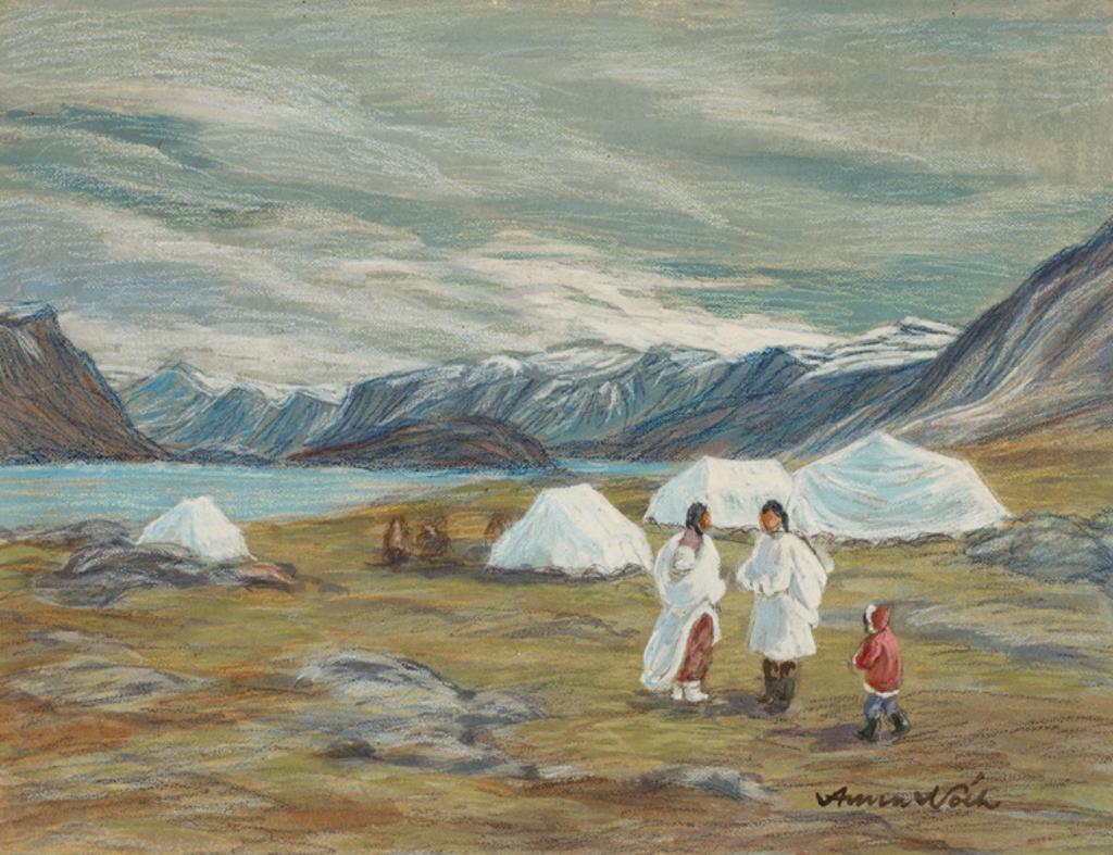 Anna T. Noeh (1926-2016) - Arctic Scene
