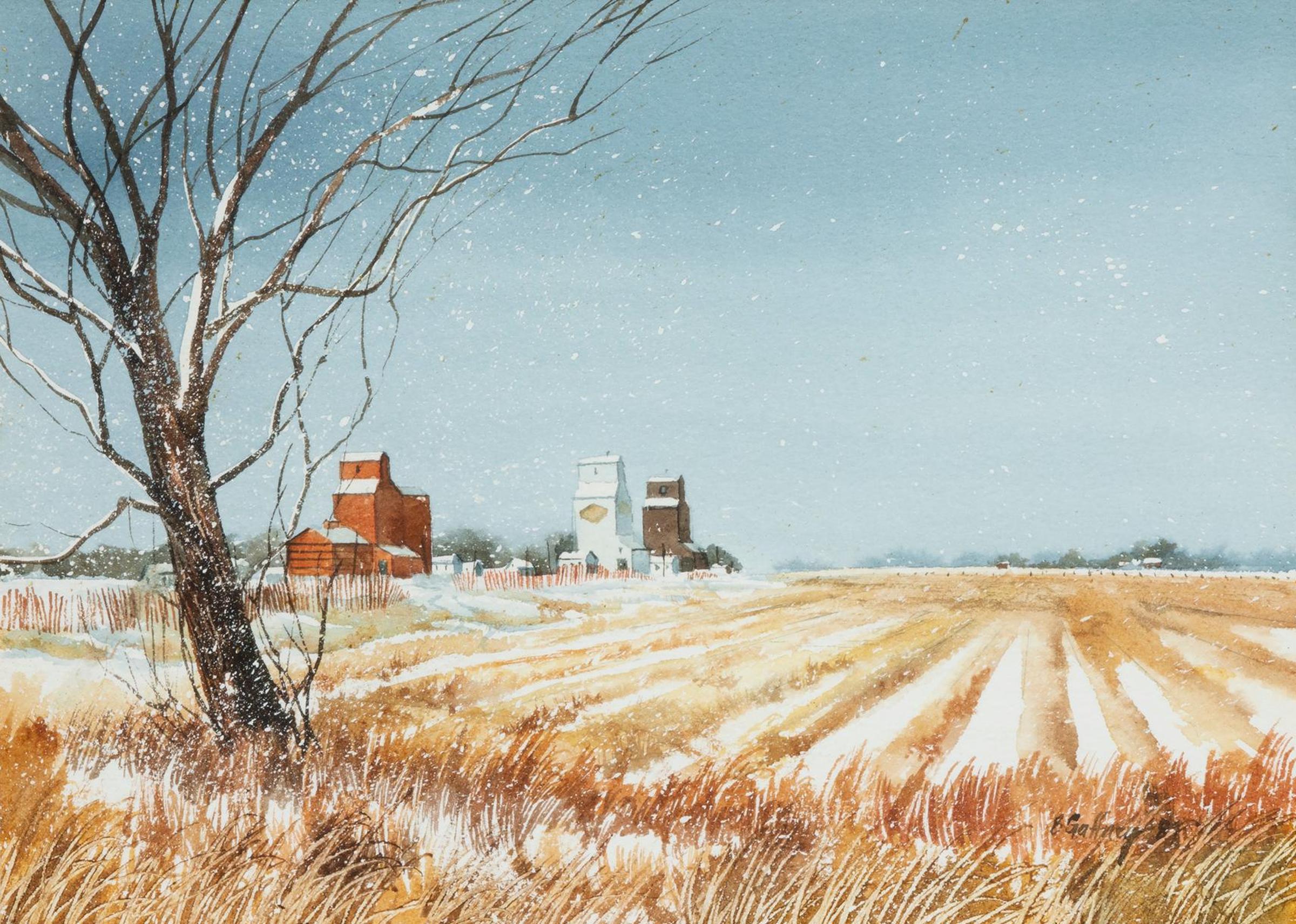 Beth Gaffney (1946-2020) - Field in Winter