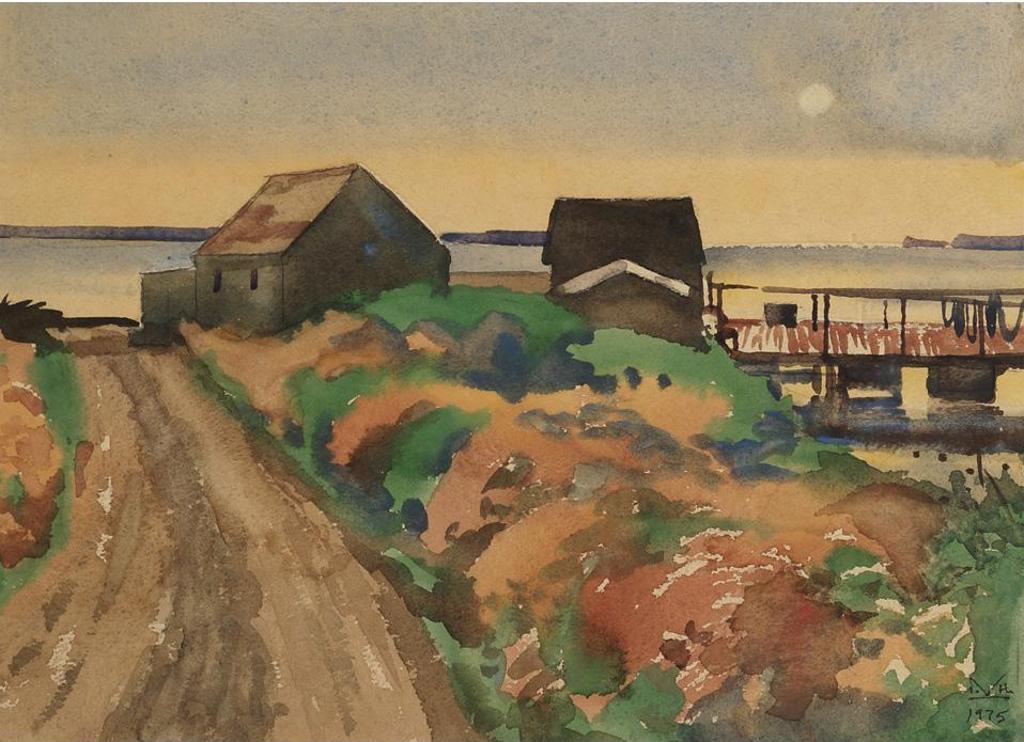 Illingworth Holey (Buck) Kerr (1905-1989) - Nova Scotia Fishing Port