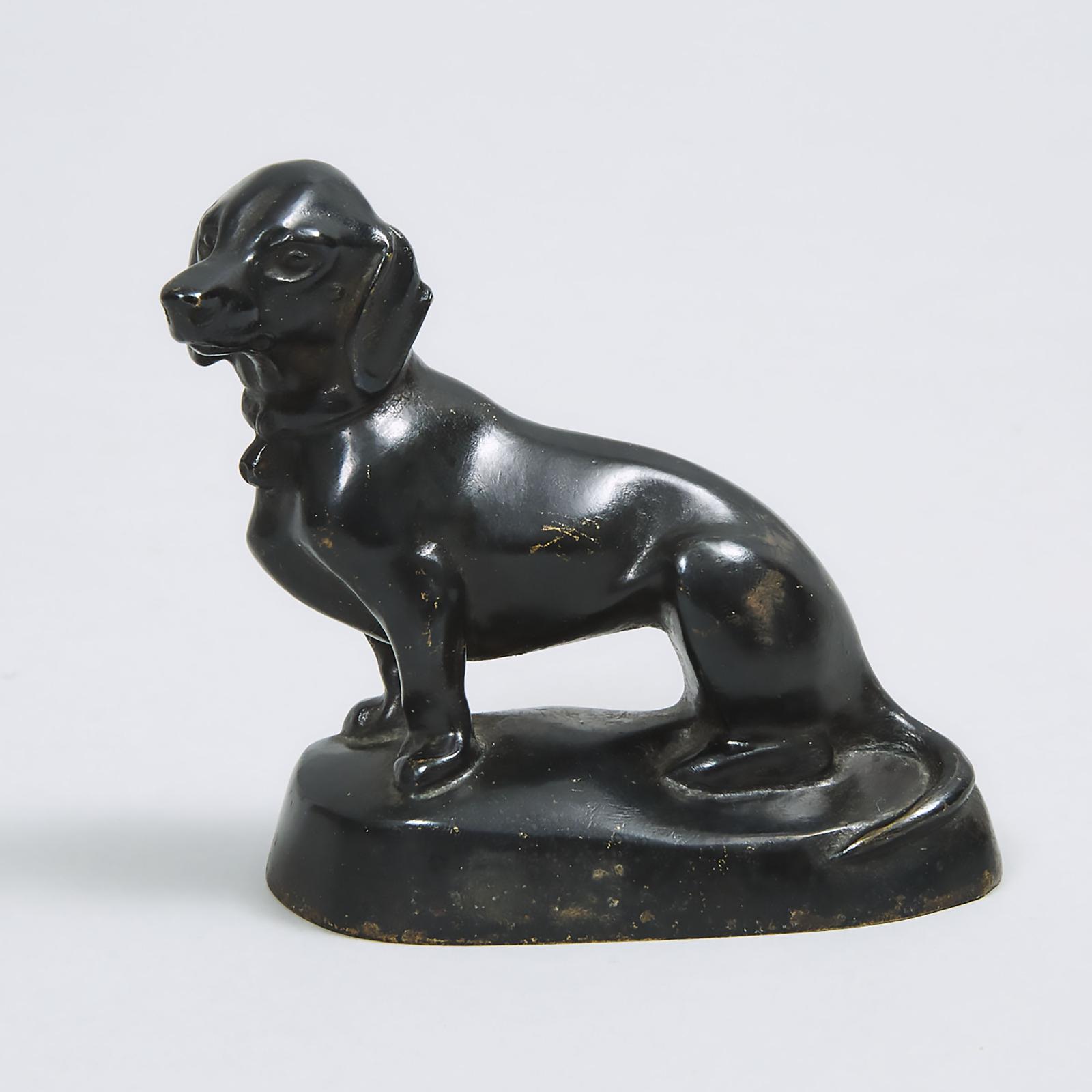 Irénée Rochard (1906-1984) - Seated Dachshund