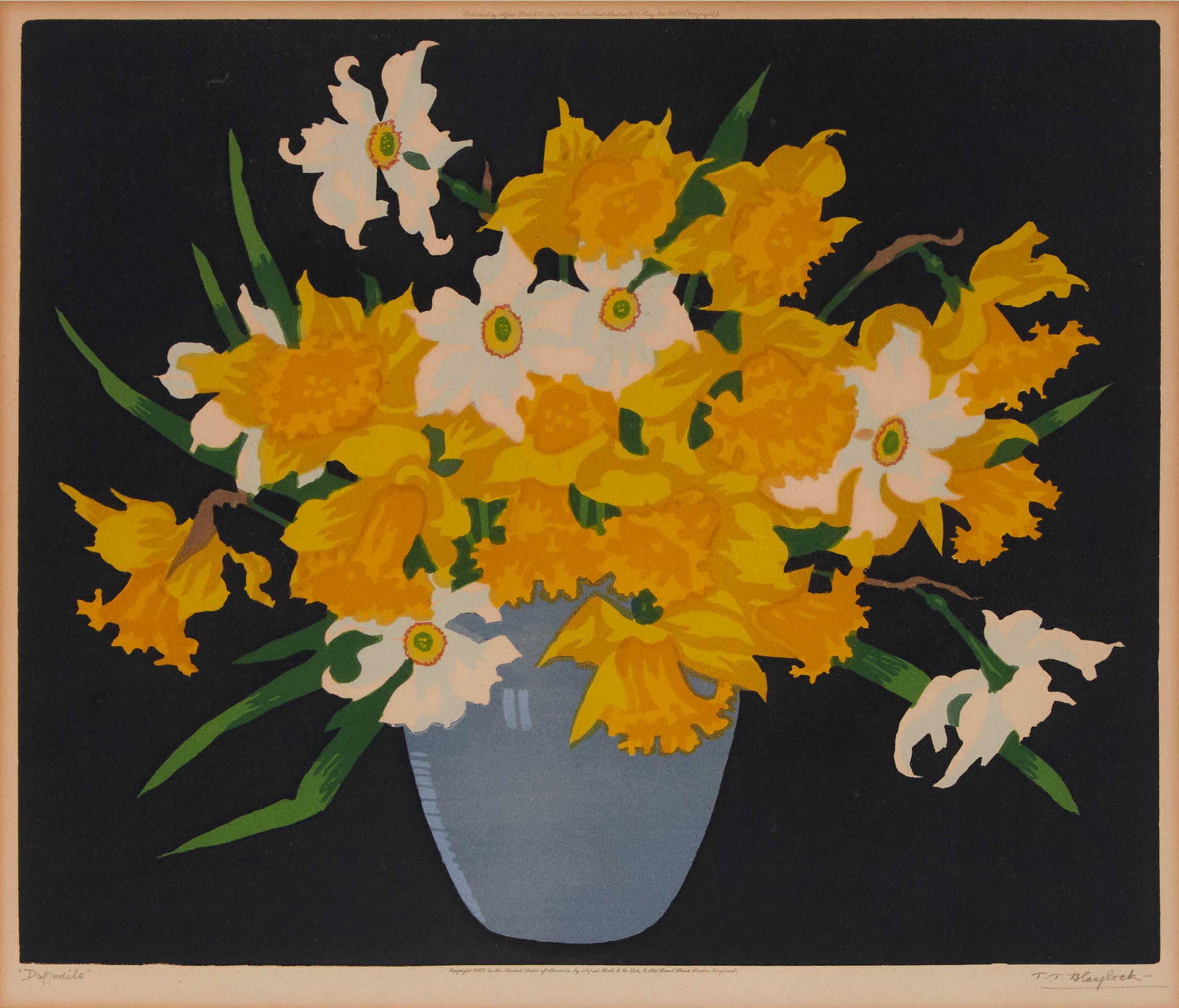 Thomas Todd Blaylock - Daffodils, 1928