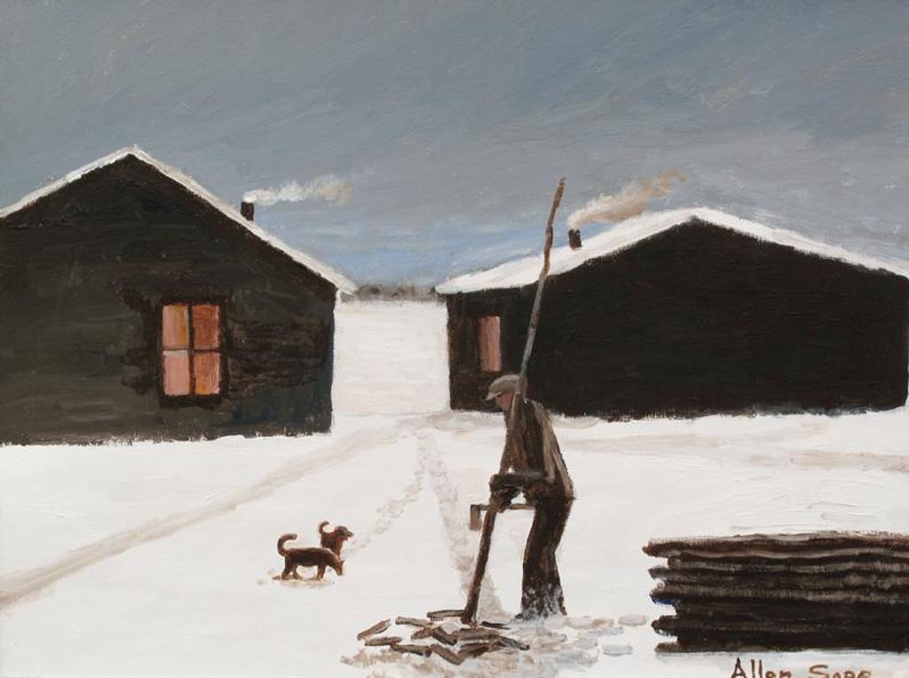 Allen Fredrick Sapp (1929-2015) - Making Firewood For The Winter