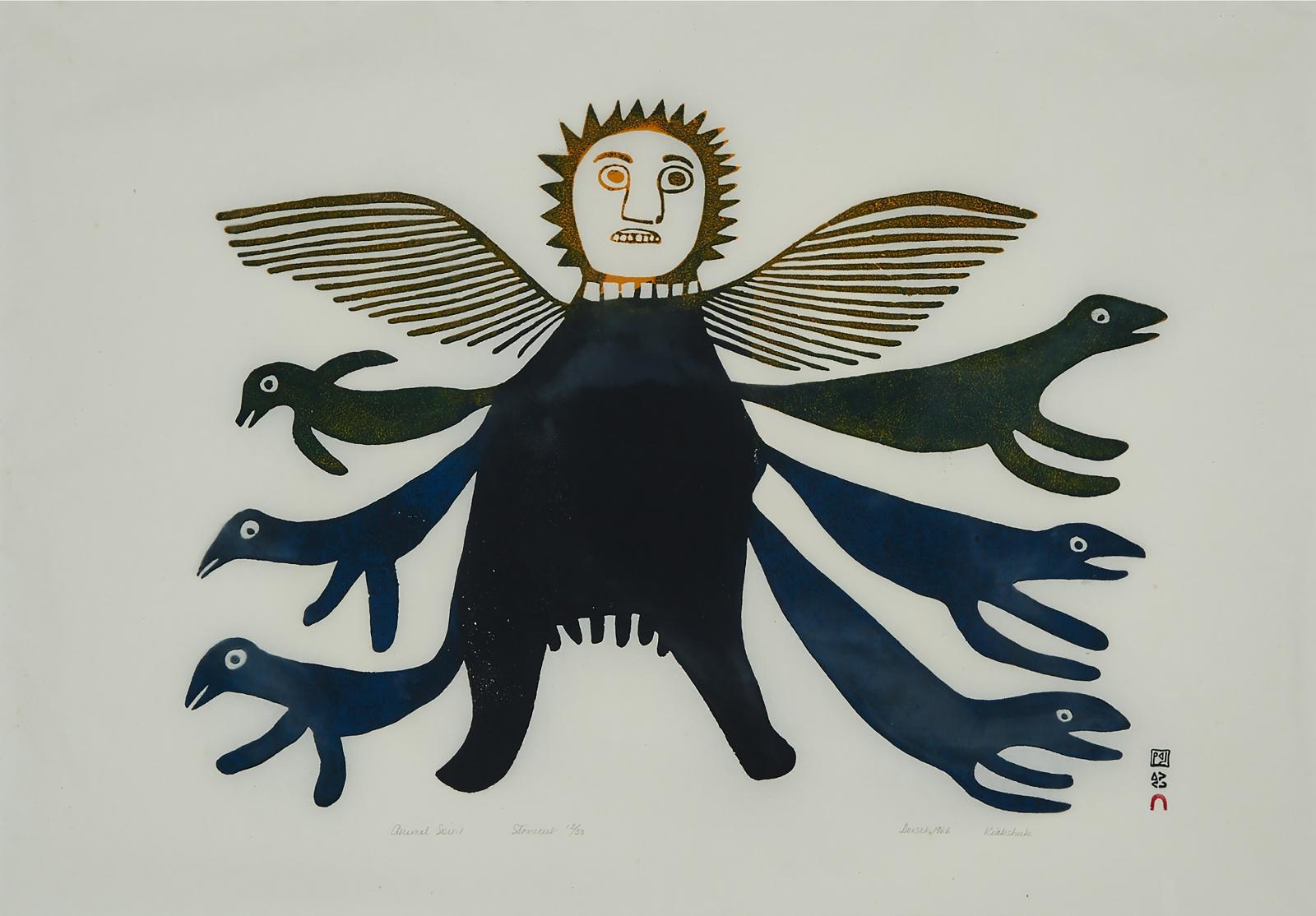 Kiakshuk (1886-1966) - Animal Spirit