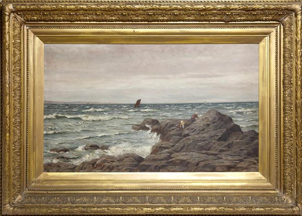 James Henderson (1871-1951) - Untitled - Rocky Shore