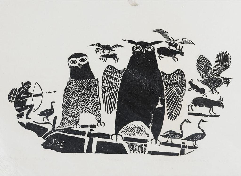 Joe Talirunili (1893-1976) - Hunting Owls