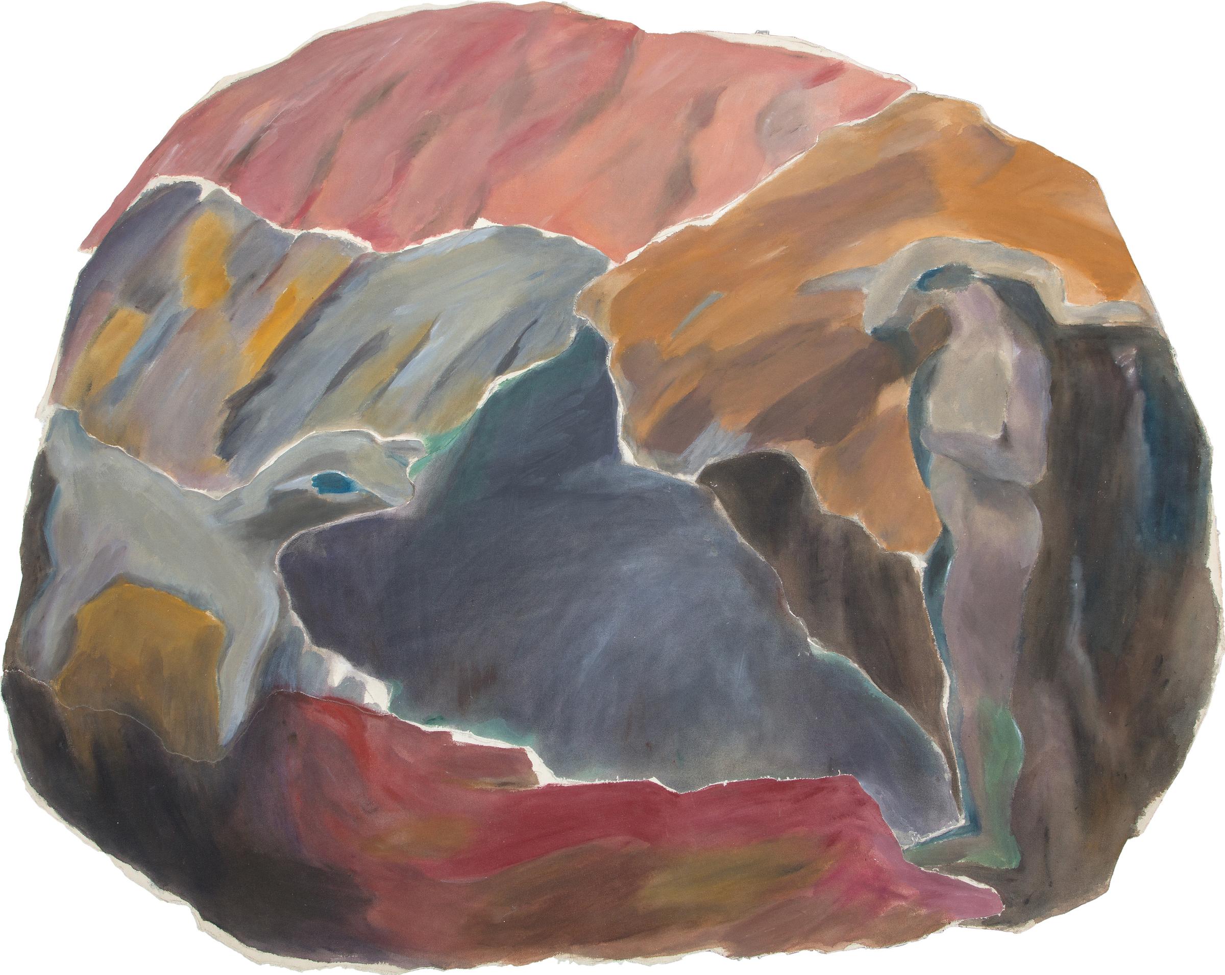 Françoise Sullivan (1925) - Cycle crétois 2, nº 5 – Pâques, 1985
