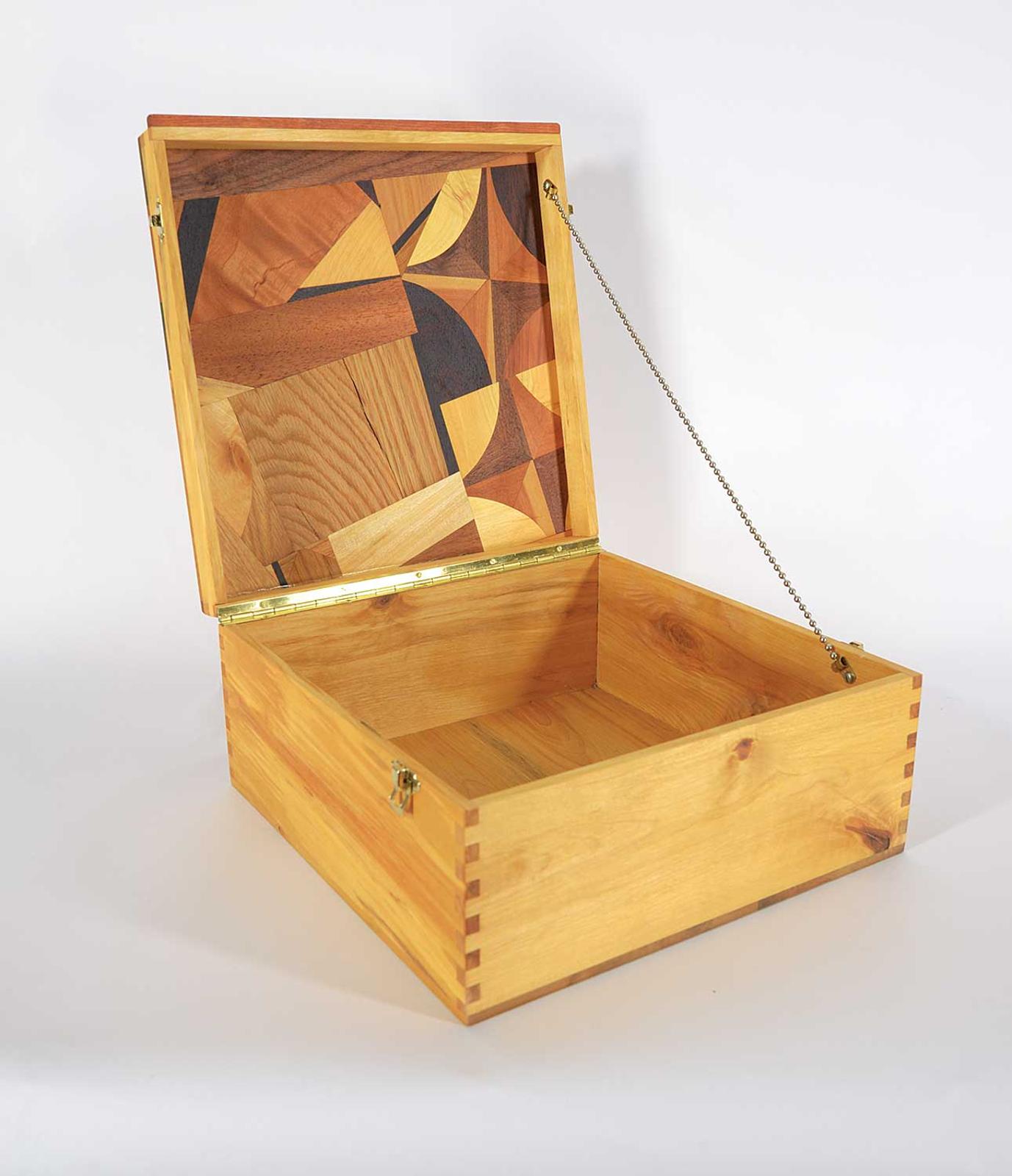 Alberta Craft Council School - Untitled - Box of Many Woods