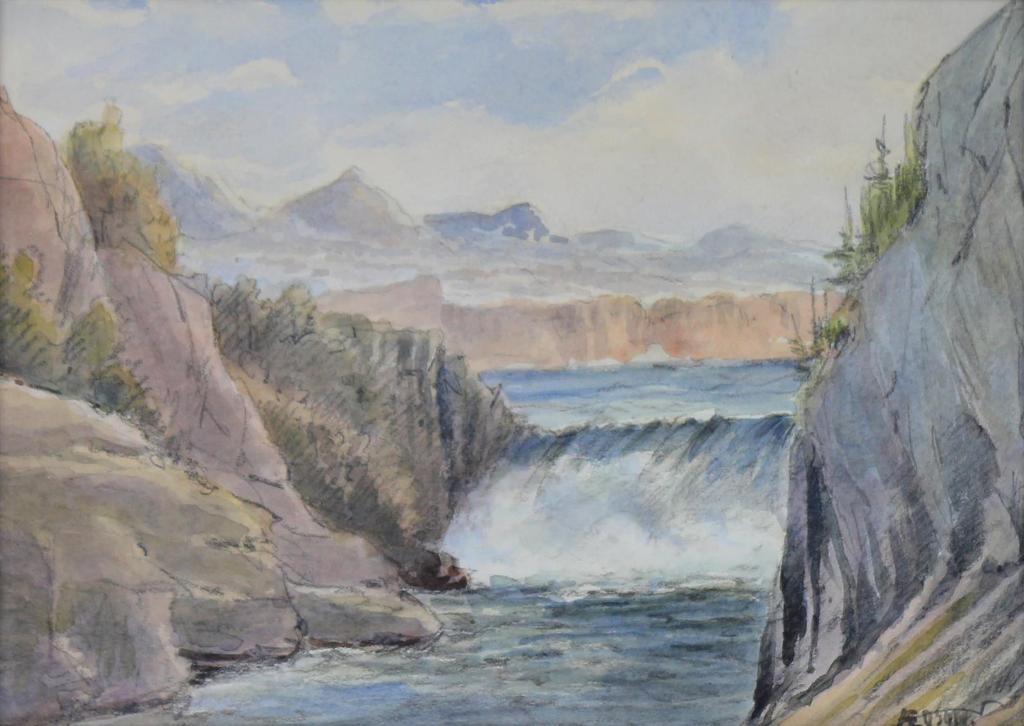 Aaron Allan Edson (1846-1888) - British Columbia Rockies #2