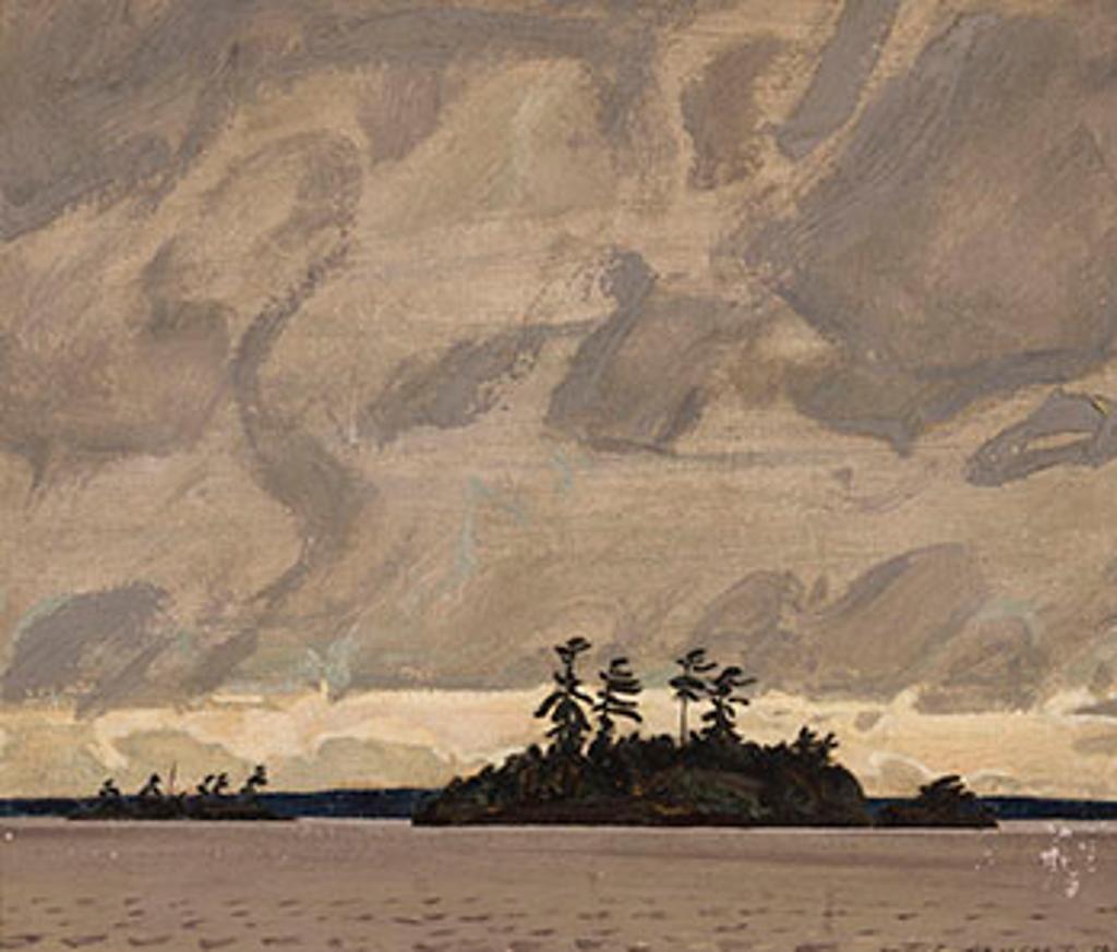 Charles Fraser Comfort (1900-1994) - Islands, Bigstone Bay, Lake of the Woods