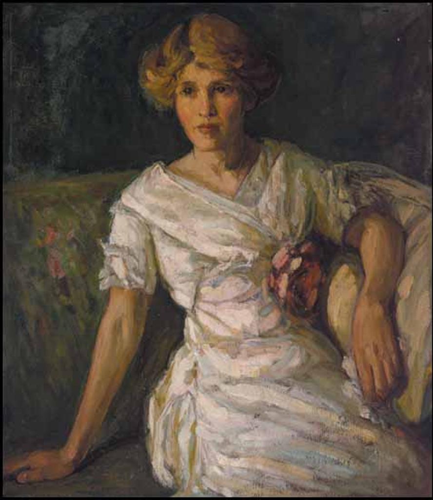 Portrait of the Artist's Sister by artist Henrietta Mabel May