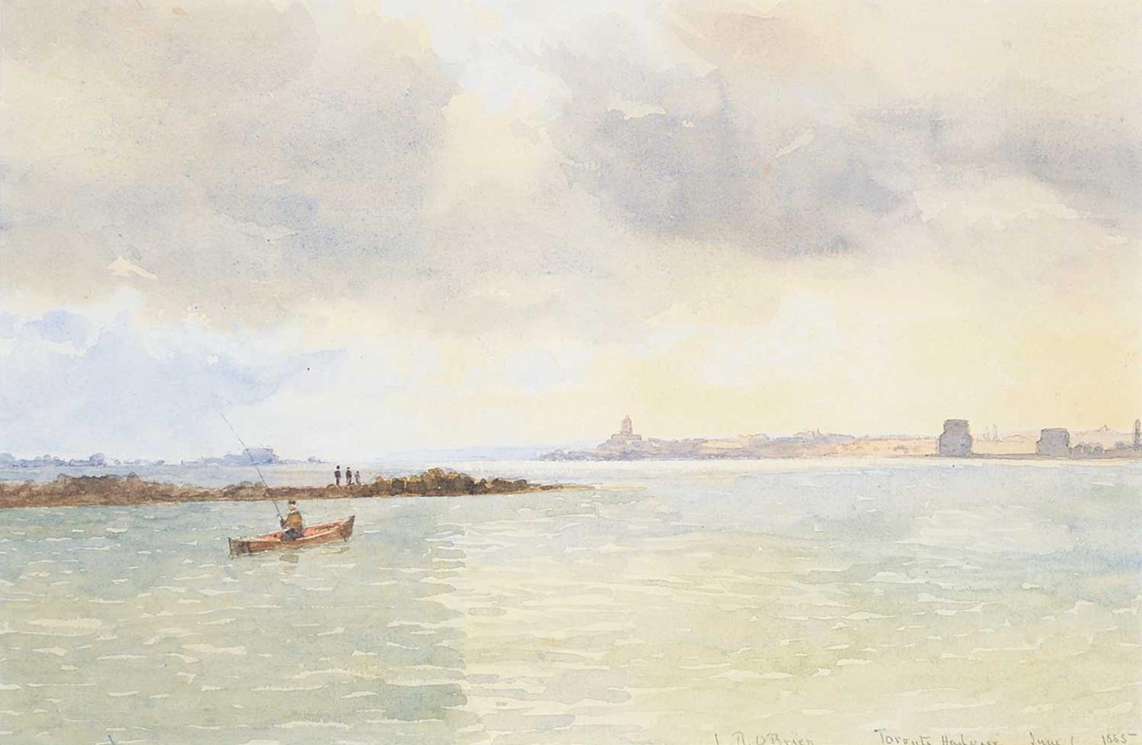 Lucius Richard O'Brien (1832-1899) - Toronto Harbour, June 1, 1865