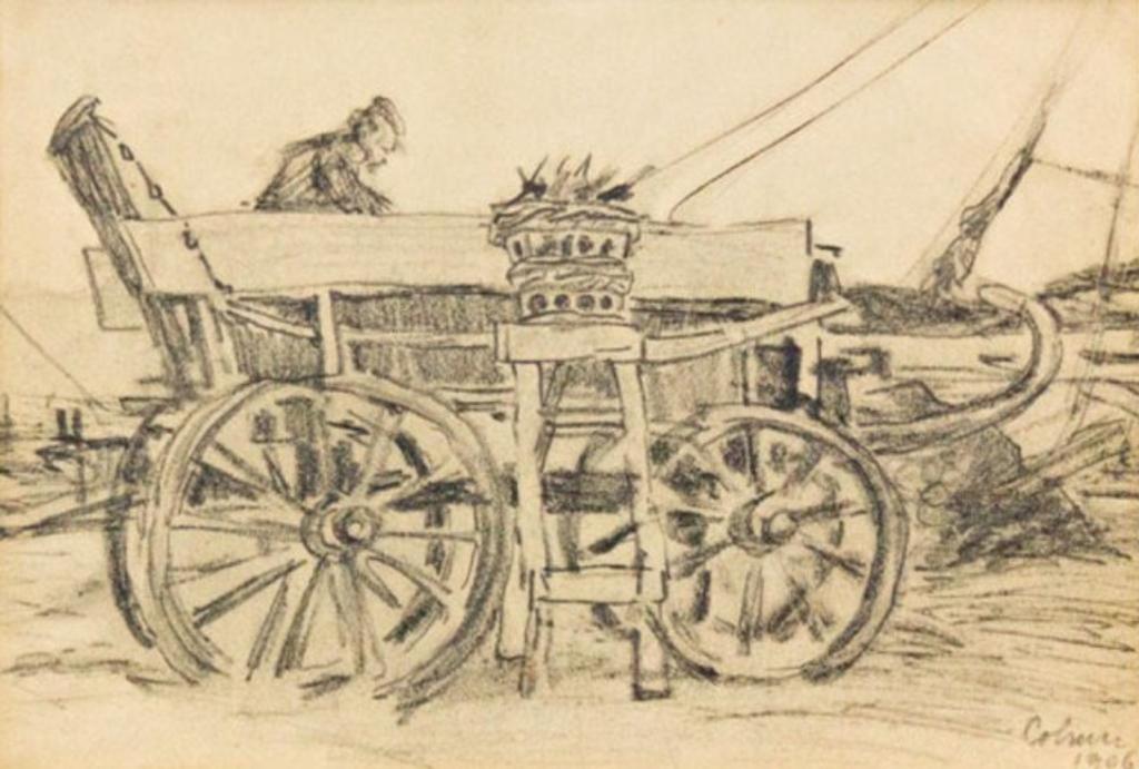 Frederick Simpson Coburn (1871-1960) - Unloading the Cart