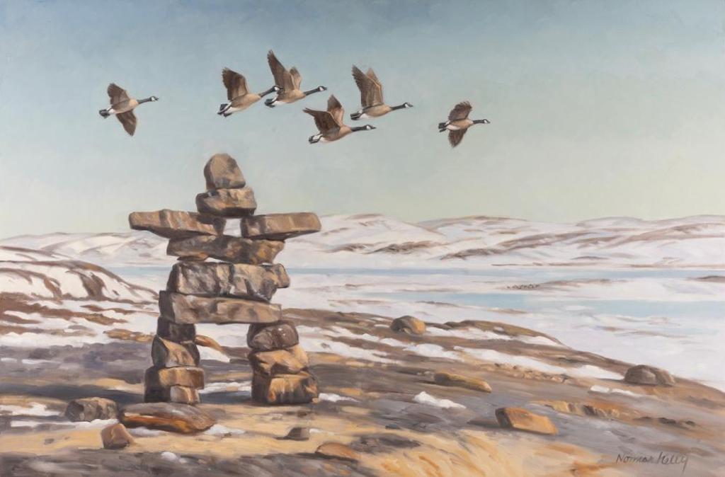 Norman Kelly (1939) - Inukshuk