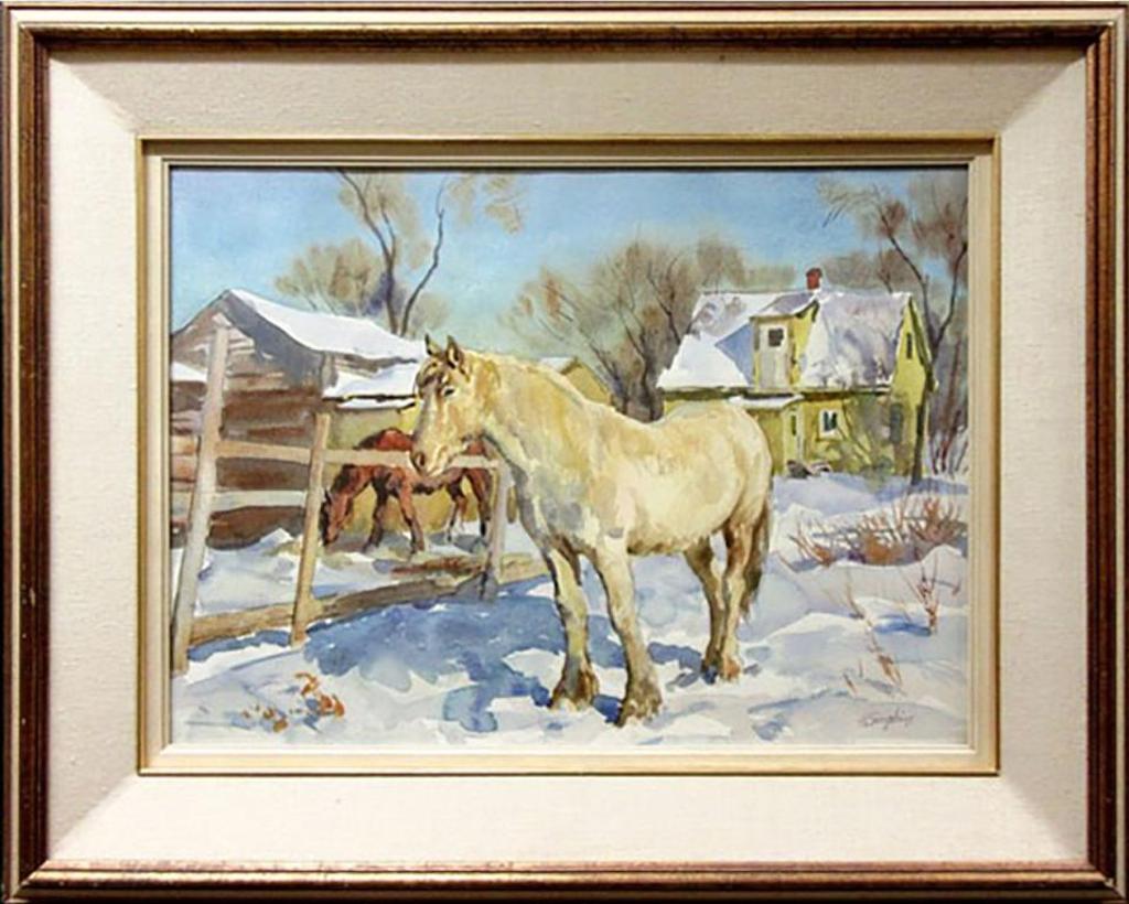 Henry John Simpkins (1906-1995) - Old Nag St. Norbert, Manitoba