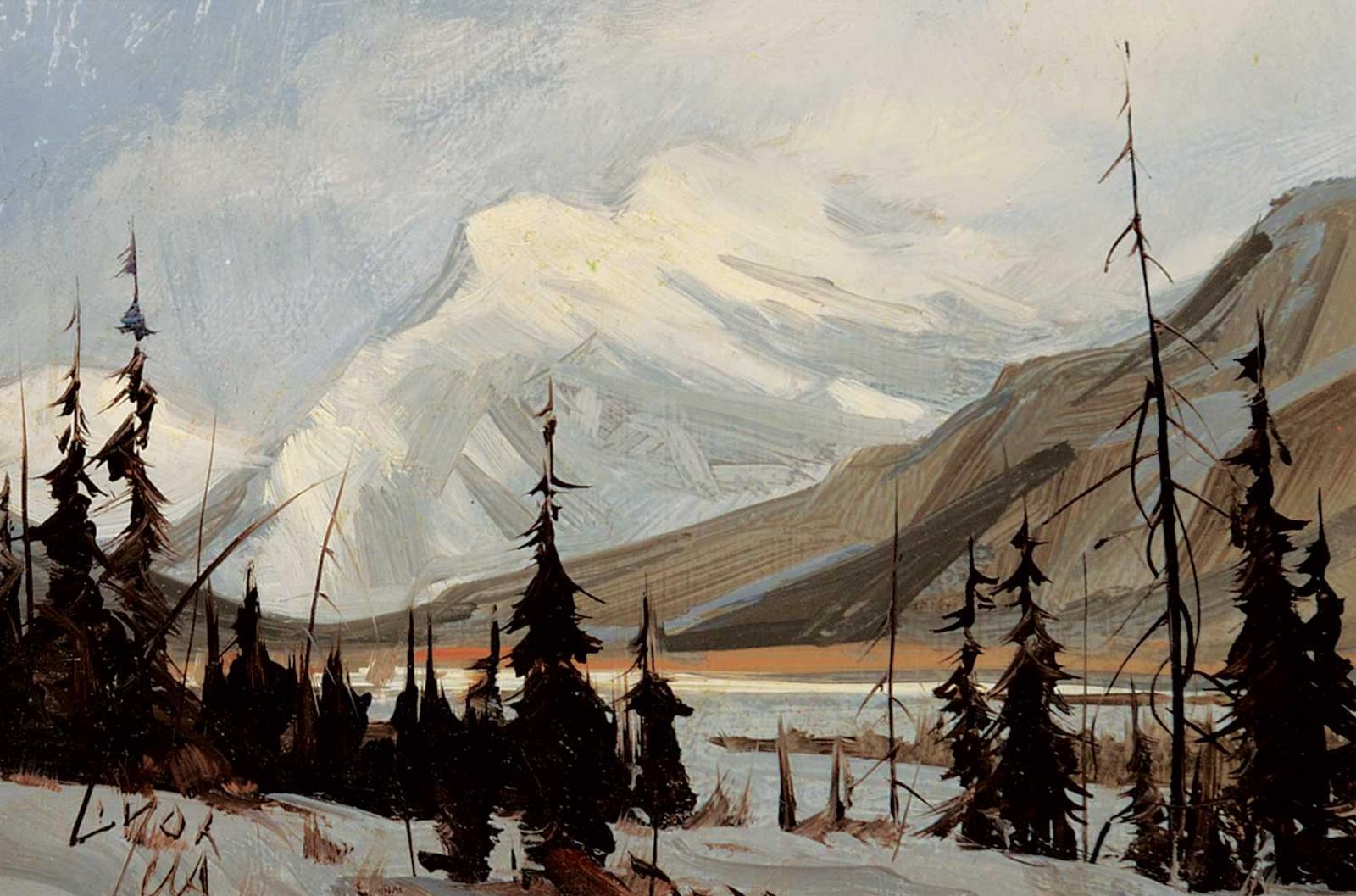 Harold Lloyd Lyon (1930-2020) - Mt. Rundle
