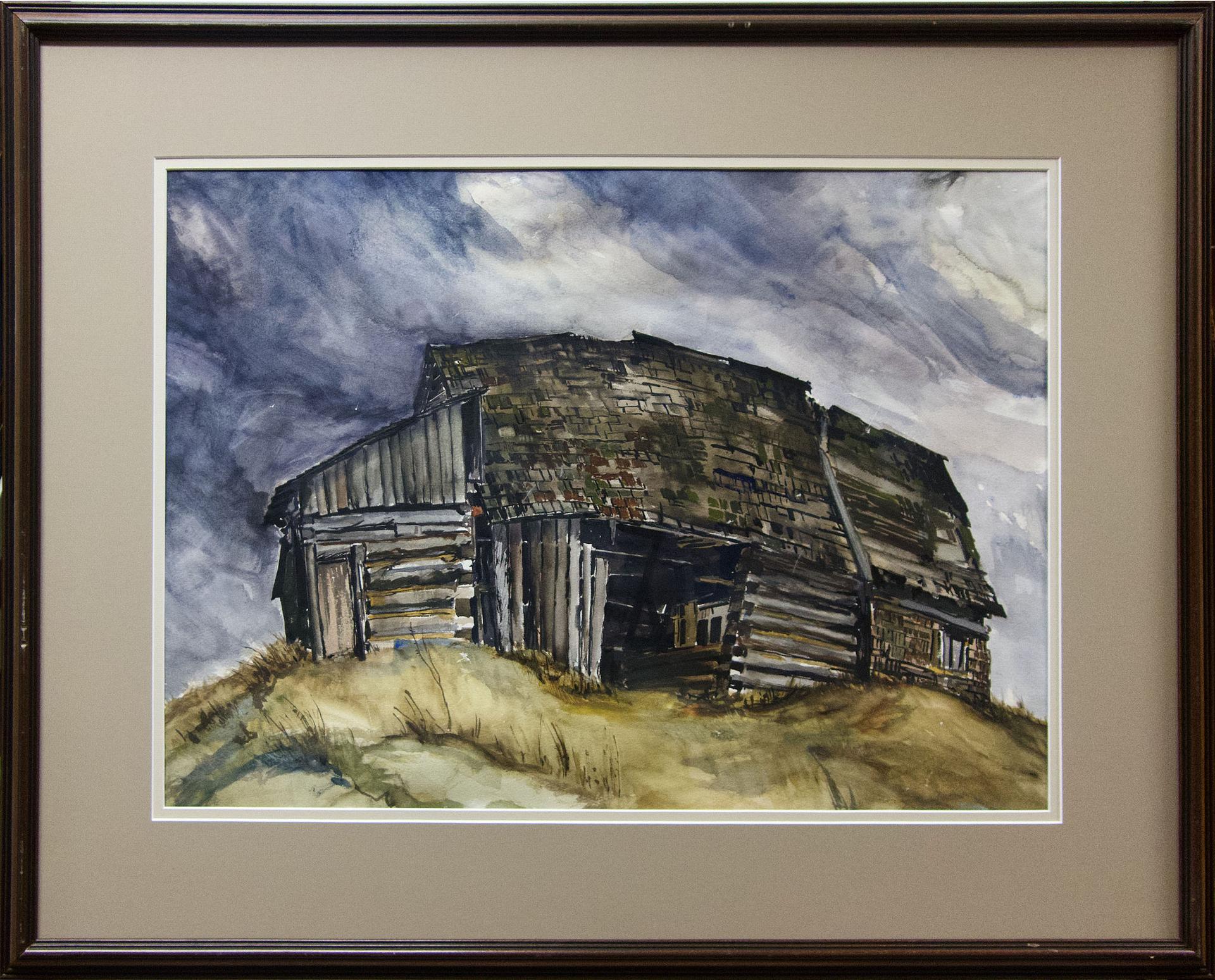 Lawrence Nickle (1931-2014) - Barn Near Kinmount, Ont.