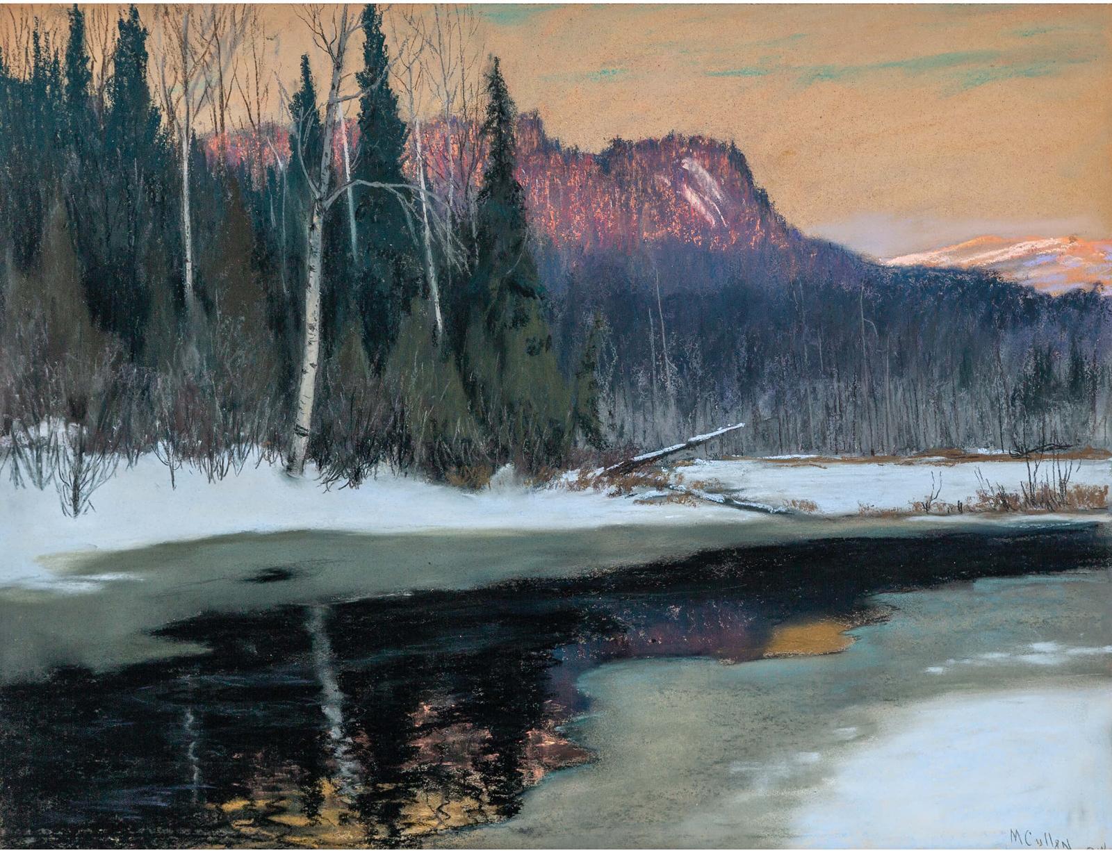 Maurice Galbraith Cullen (1866-1934) - Evening - The Cache River