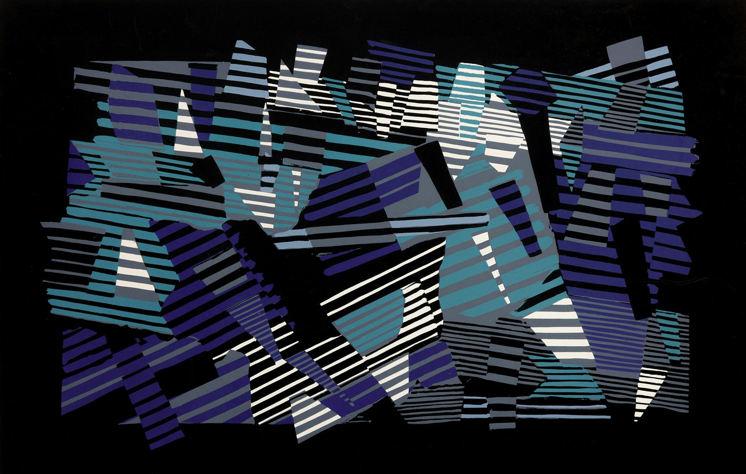 Ronald York Wilson (1907-1984) - Blues-Paris