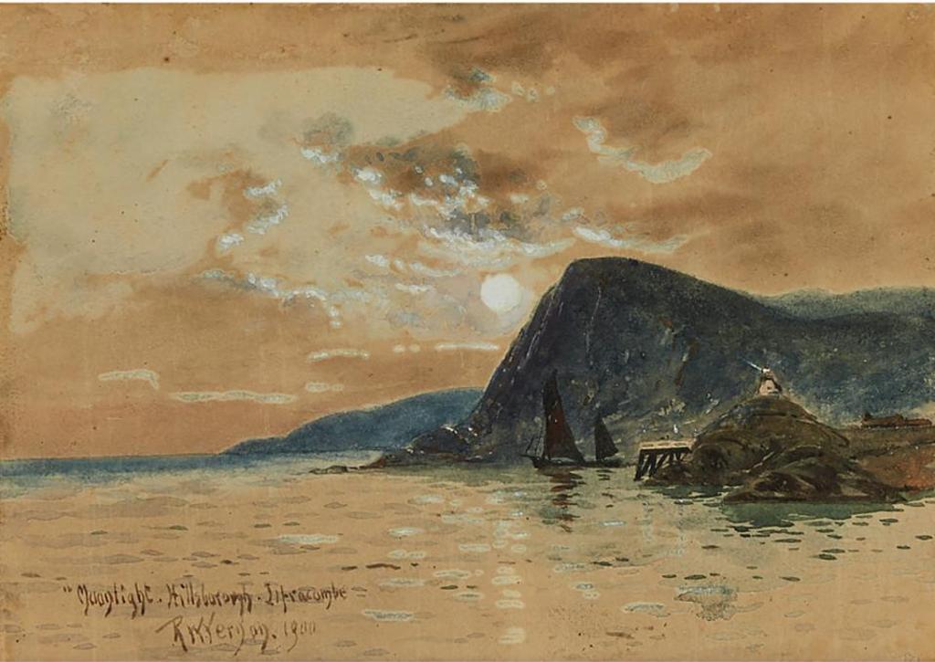 Alexander Williams (1846-1930) - Below The Bridge Derryinver  Connemara