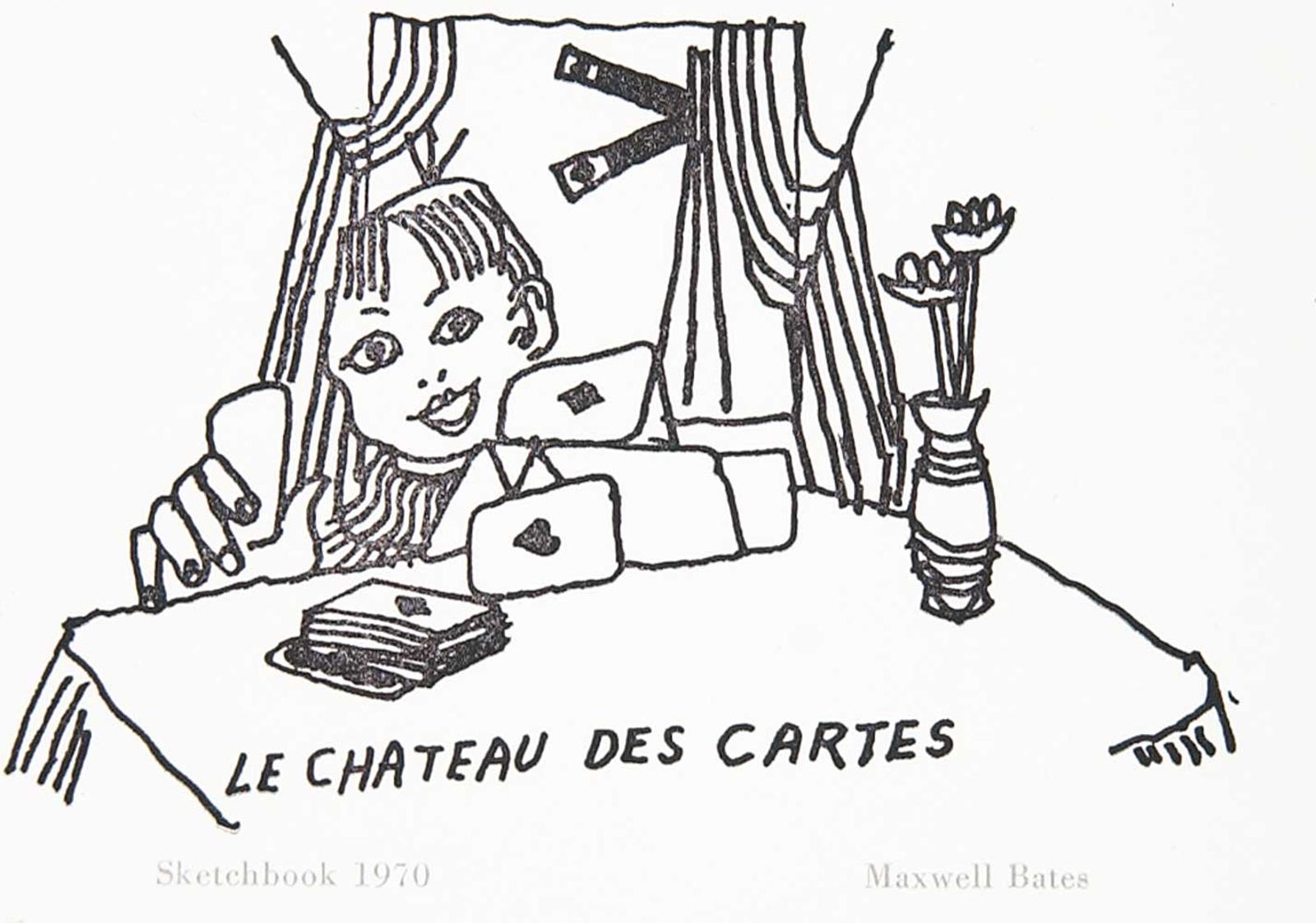 Maxwell Bennett Bates (1906-1980) - Le Chateau des Cartes