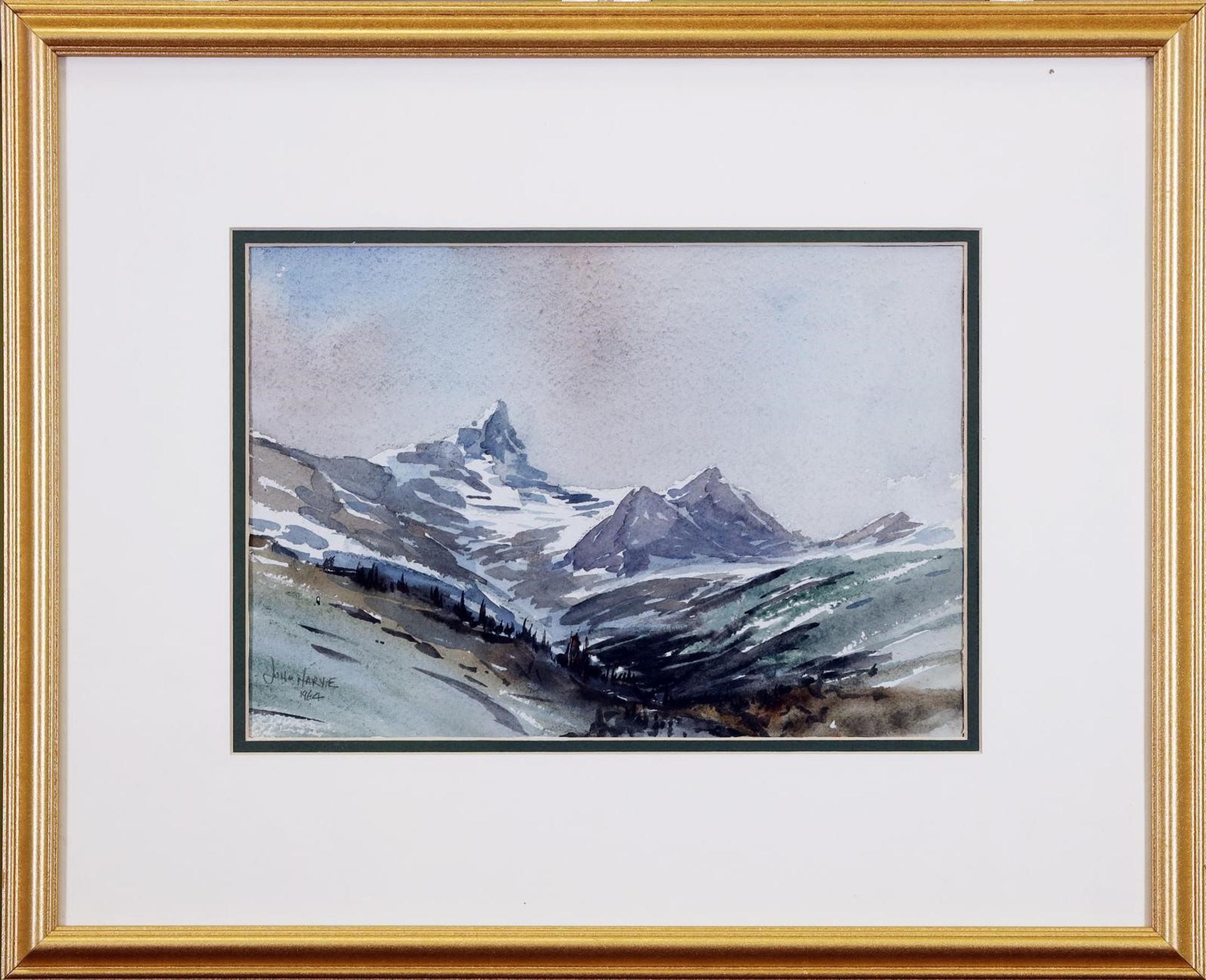 John William Harvie (1928-2018) - Untitled, Mountain Landscape