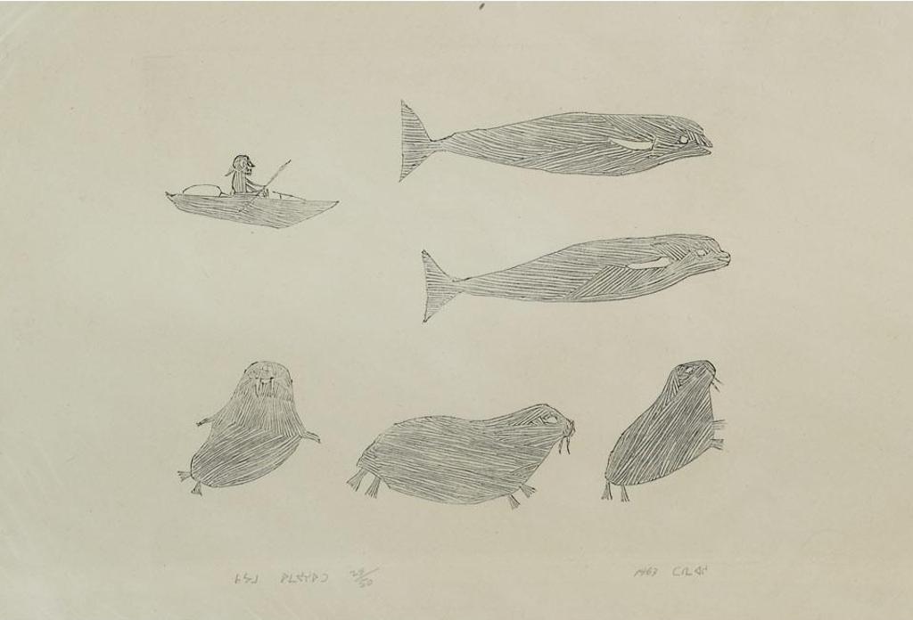 Tuckyashuk (1898-1972) - Kayak Hunter