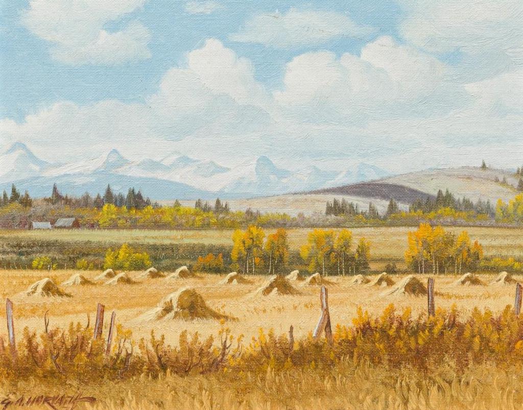 George A. Horvath (1933-2012) - Harvest Stooks