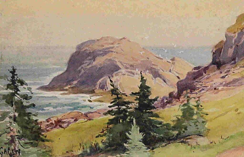 Robert Ford Gagen (1847-1926) - Coastal Scene