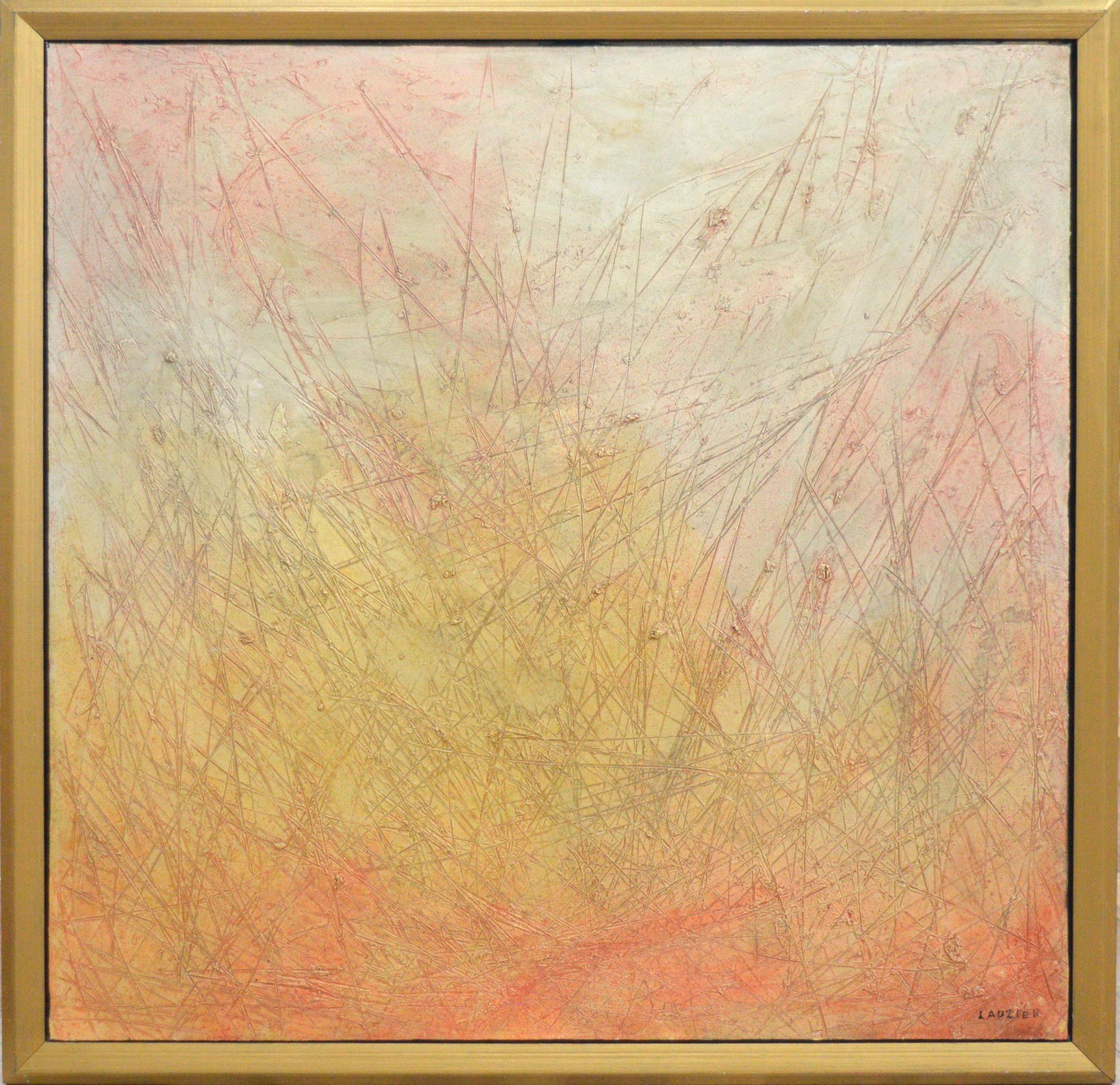 Albert Lauzier (1941) - Sans titre, huile sur toile
