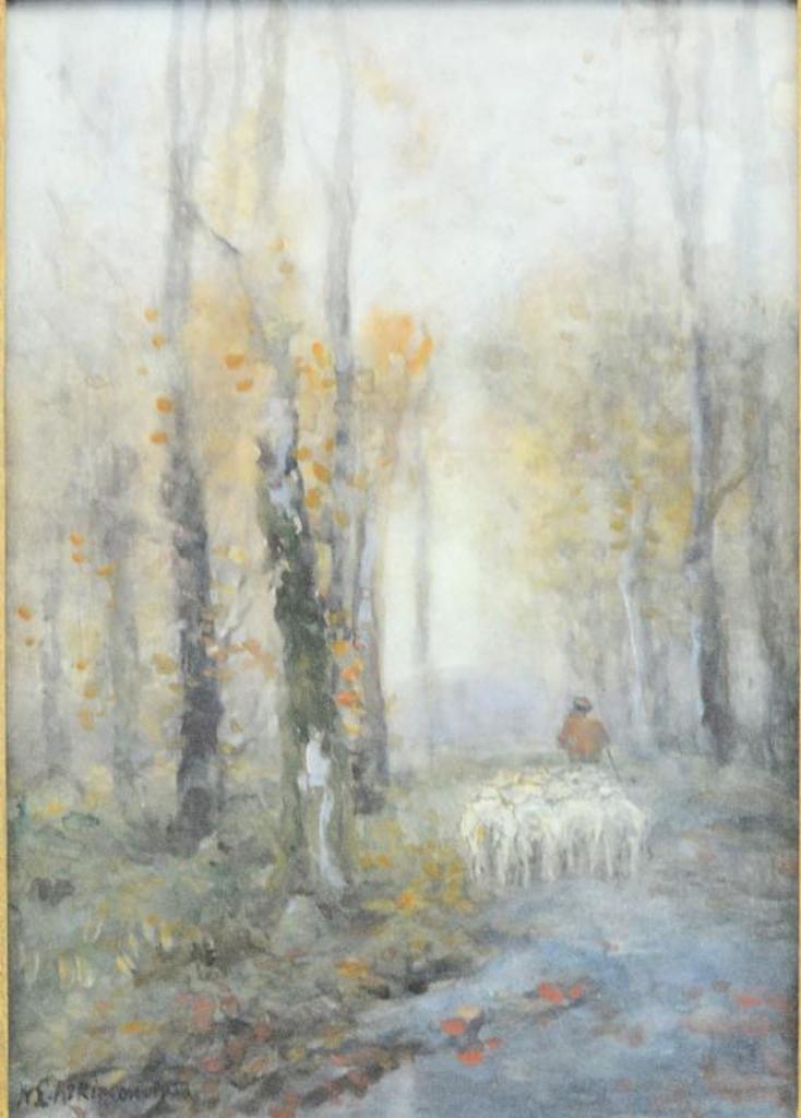 William Edwin Atkinson (1862-1926) - Woodland Scene