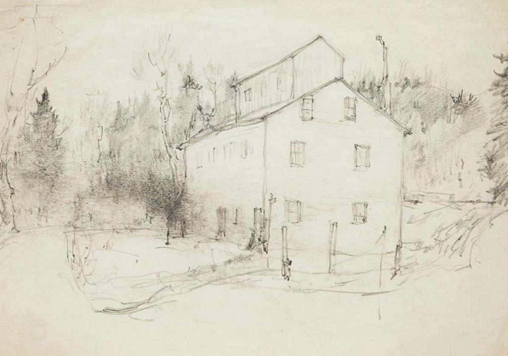 Manly Edward MacDonald (1889-1971) - Study of a Mill House