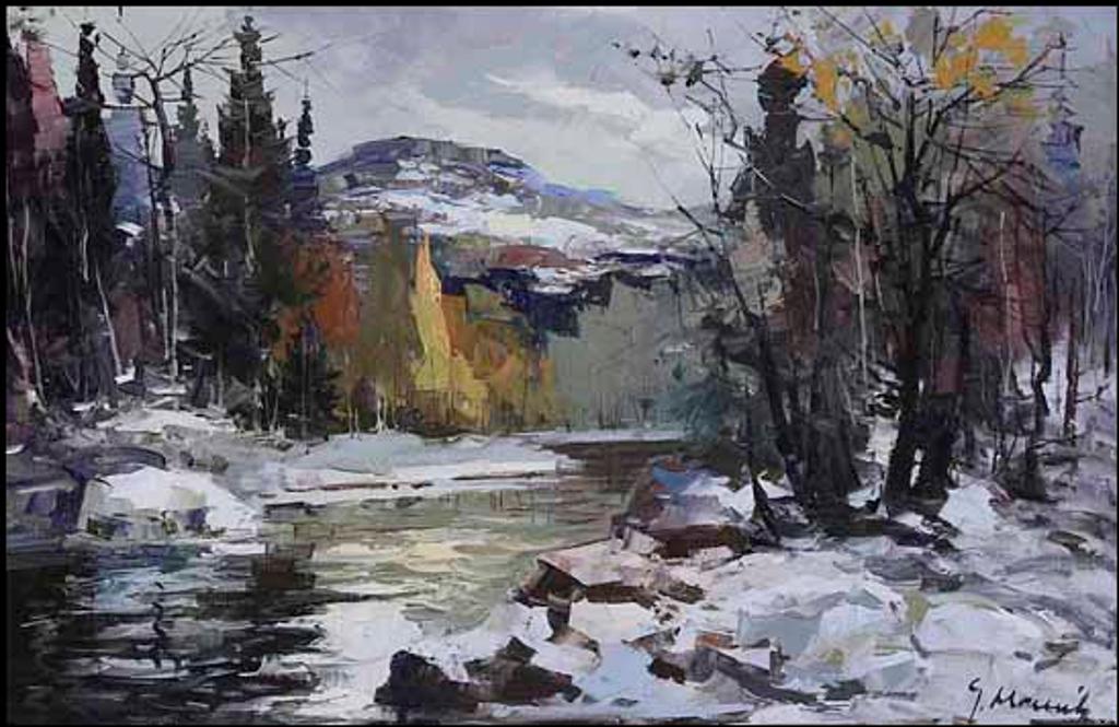 Geza (Gordon) Marich (1913-1985) - Snow, Laurentian Hills (01056/2013-1943)