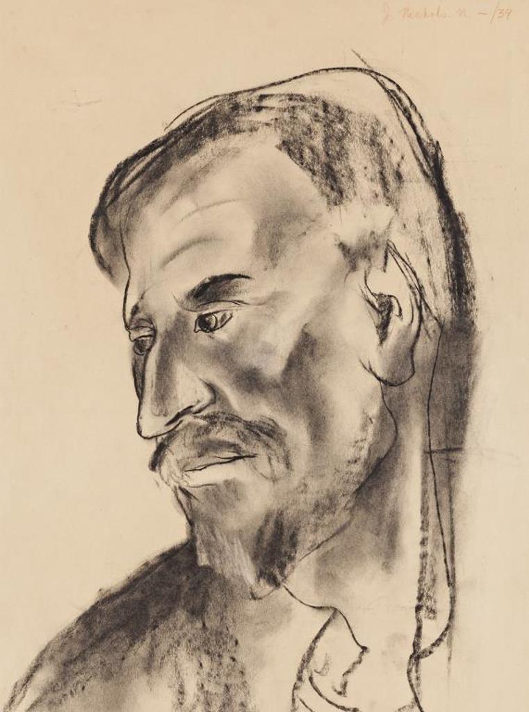 Jack Nichols (1921-2009) - Portrait of a Man