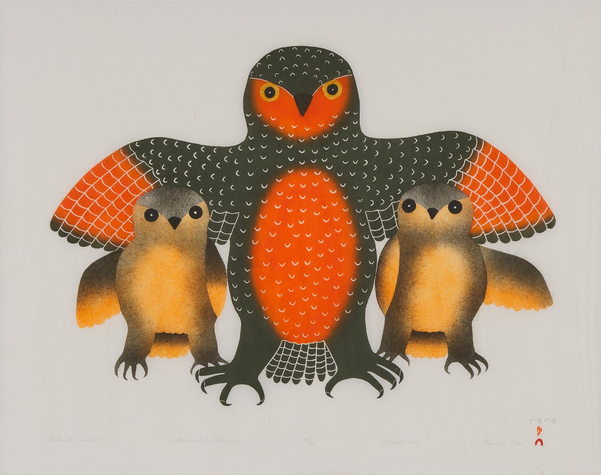 Mialia Jaw (1934) - Owls At Twilight