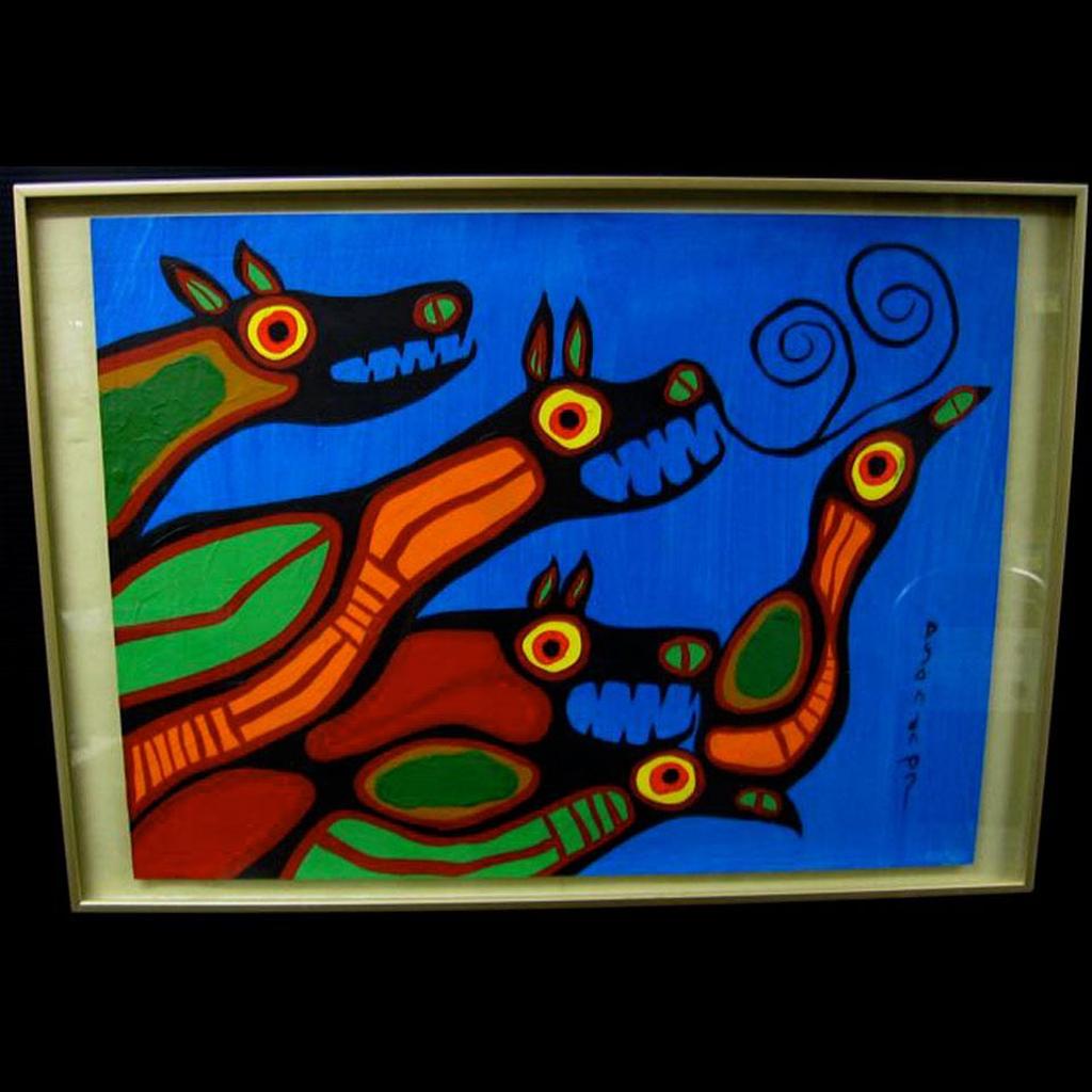Norval H. Morrisseau (1931-2007) - Untitled (Animals)