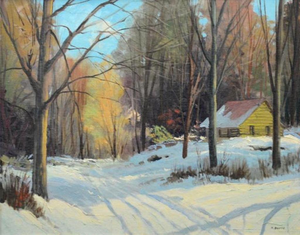 Sydney Martin Berne (1921-2013) - Lane in Winter