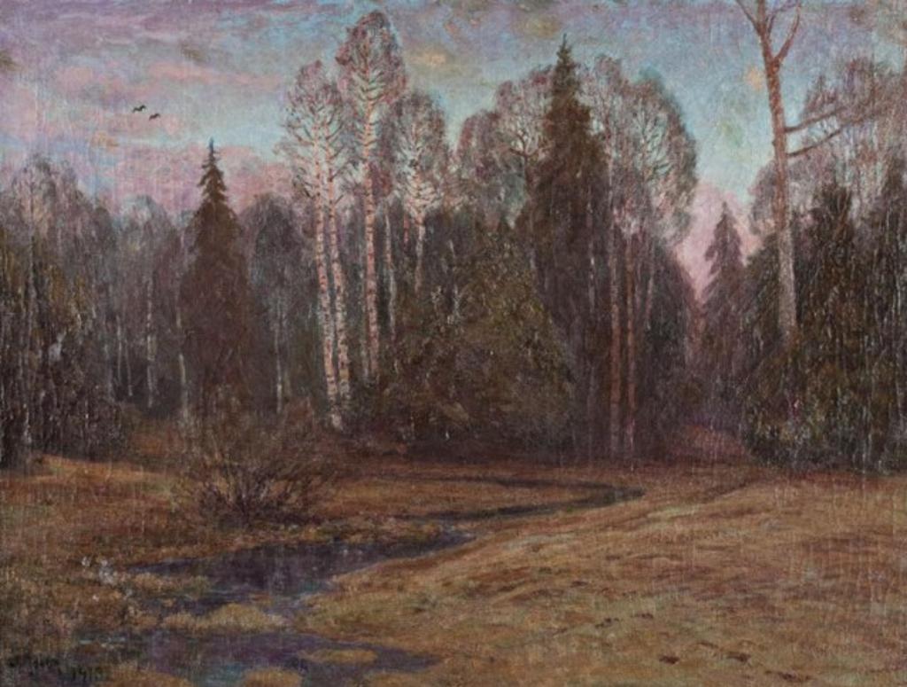 Georg Von Rosen (1843-1923) - Scandinavian Forest Steam