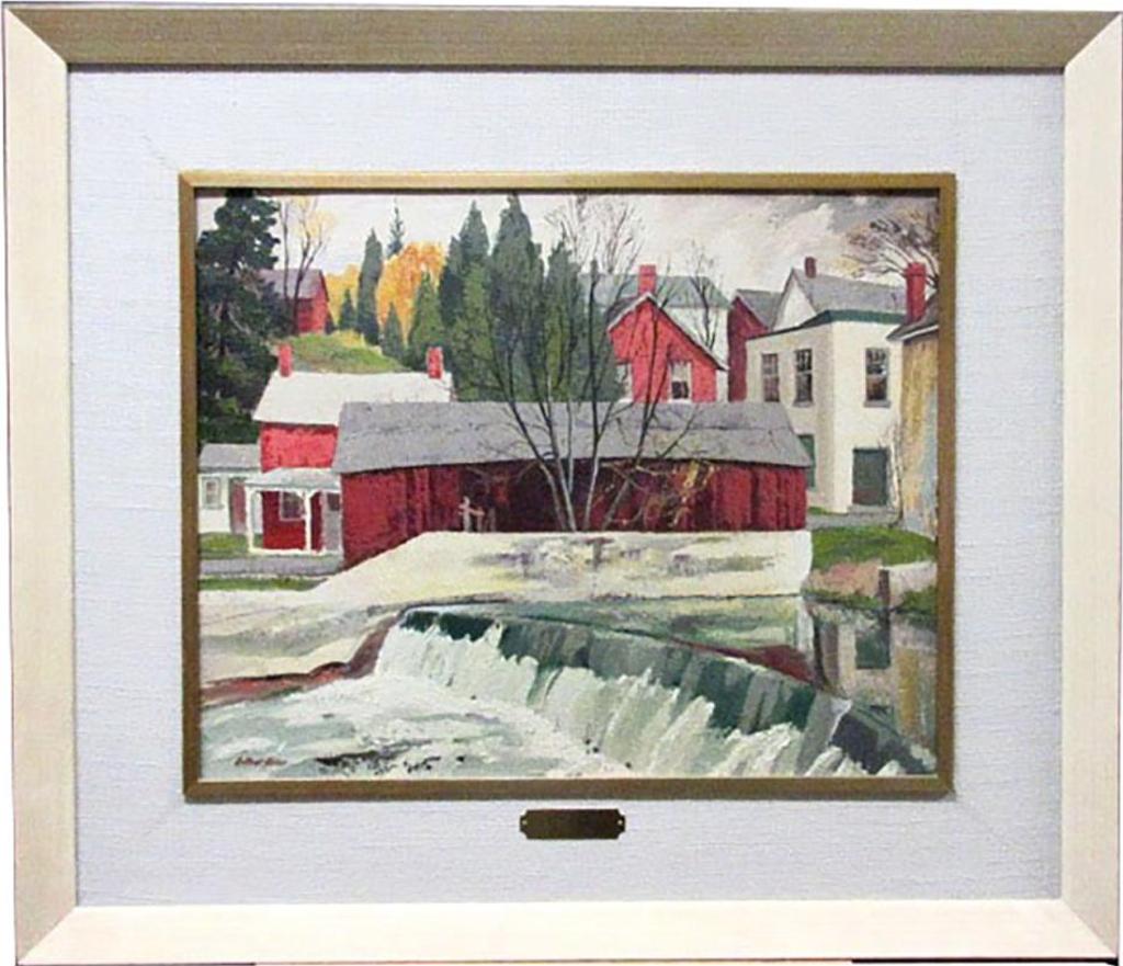 Arthur Alder (1926-2013) - Elora Dam, 1955