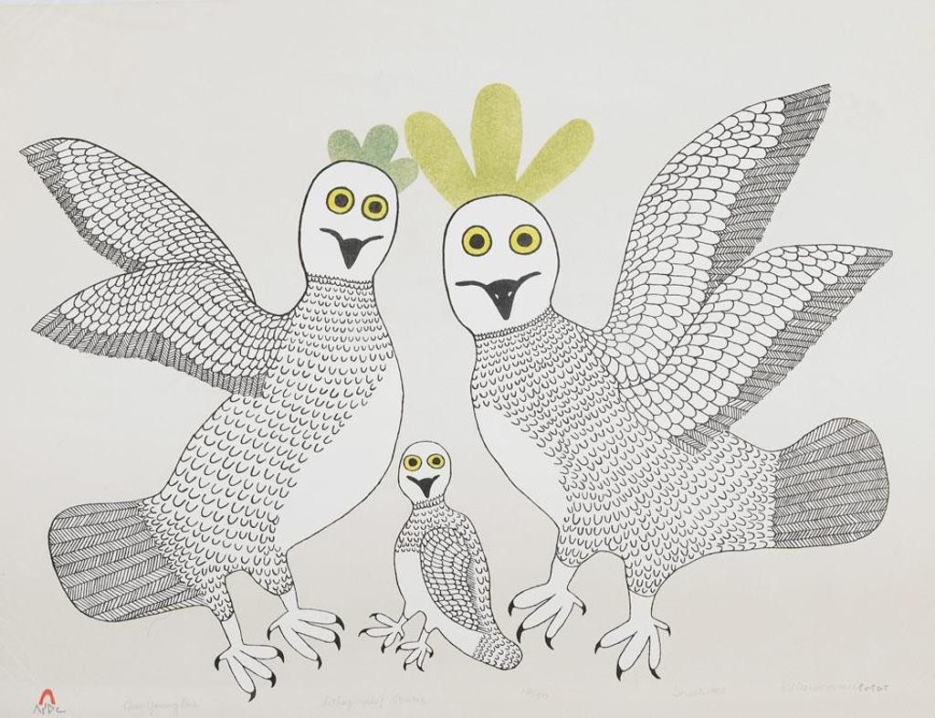Keeleemeeoomee Samualie (1919-1983) - Our Young Owl