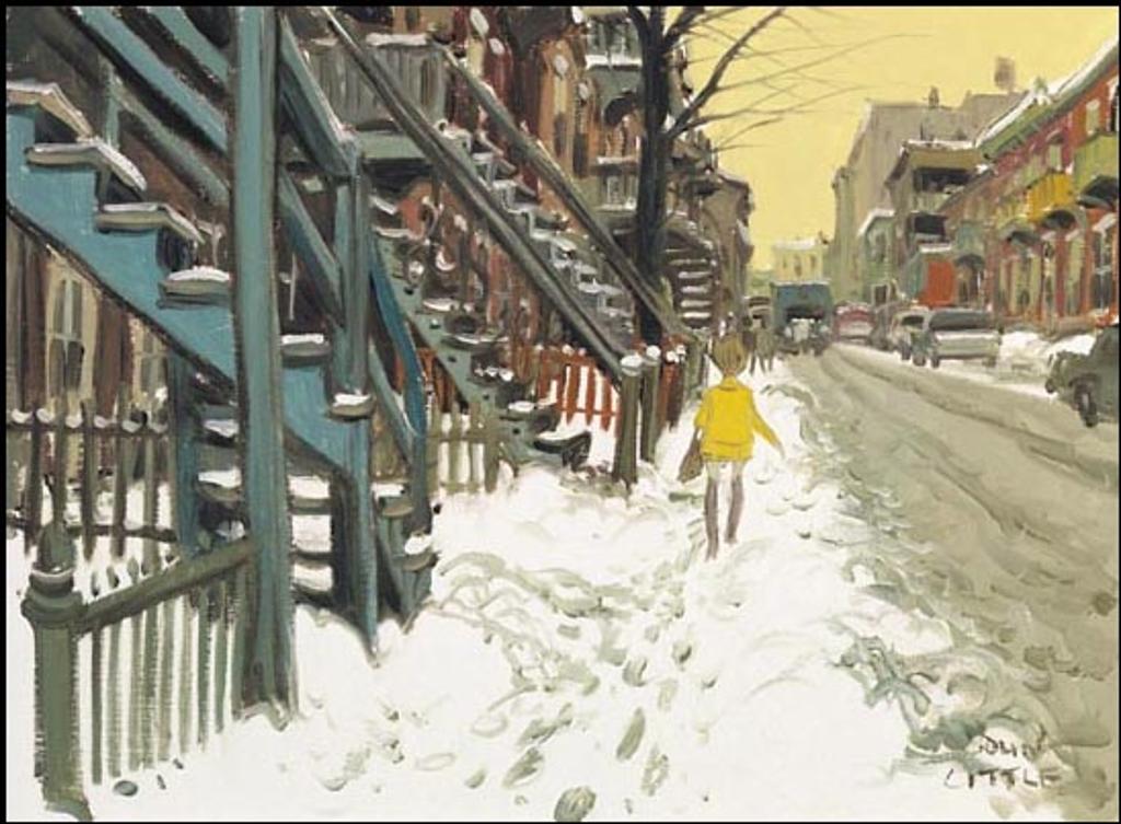 John Geoffrey Caruthers Little (1928-1984) - Rue de l'Hôtel de Ville, Montréal