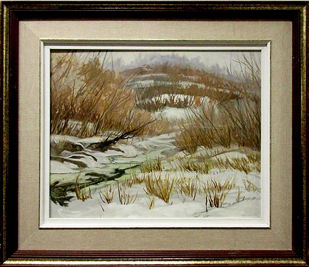 Dennis Moss - Winter Creek Study & Hillside Landscape