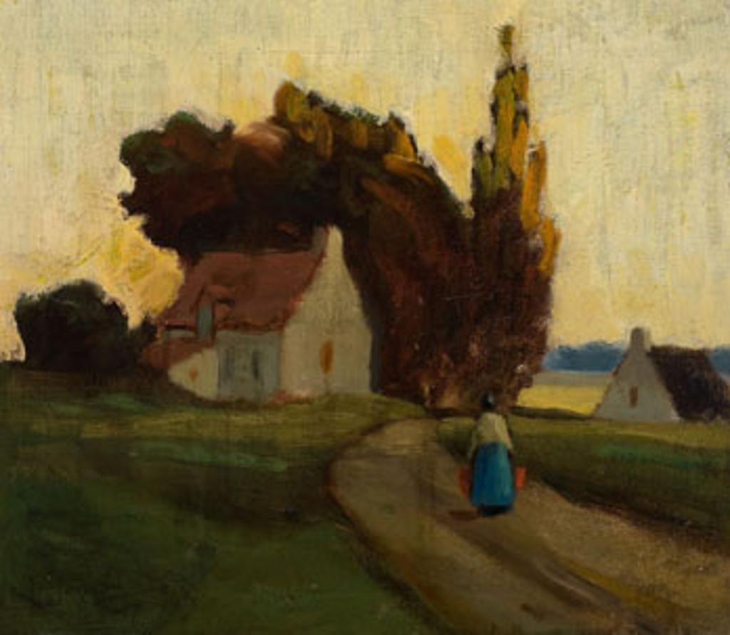 John Young Johnstone (1887-1930) - Country Road