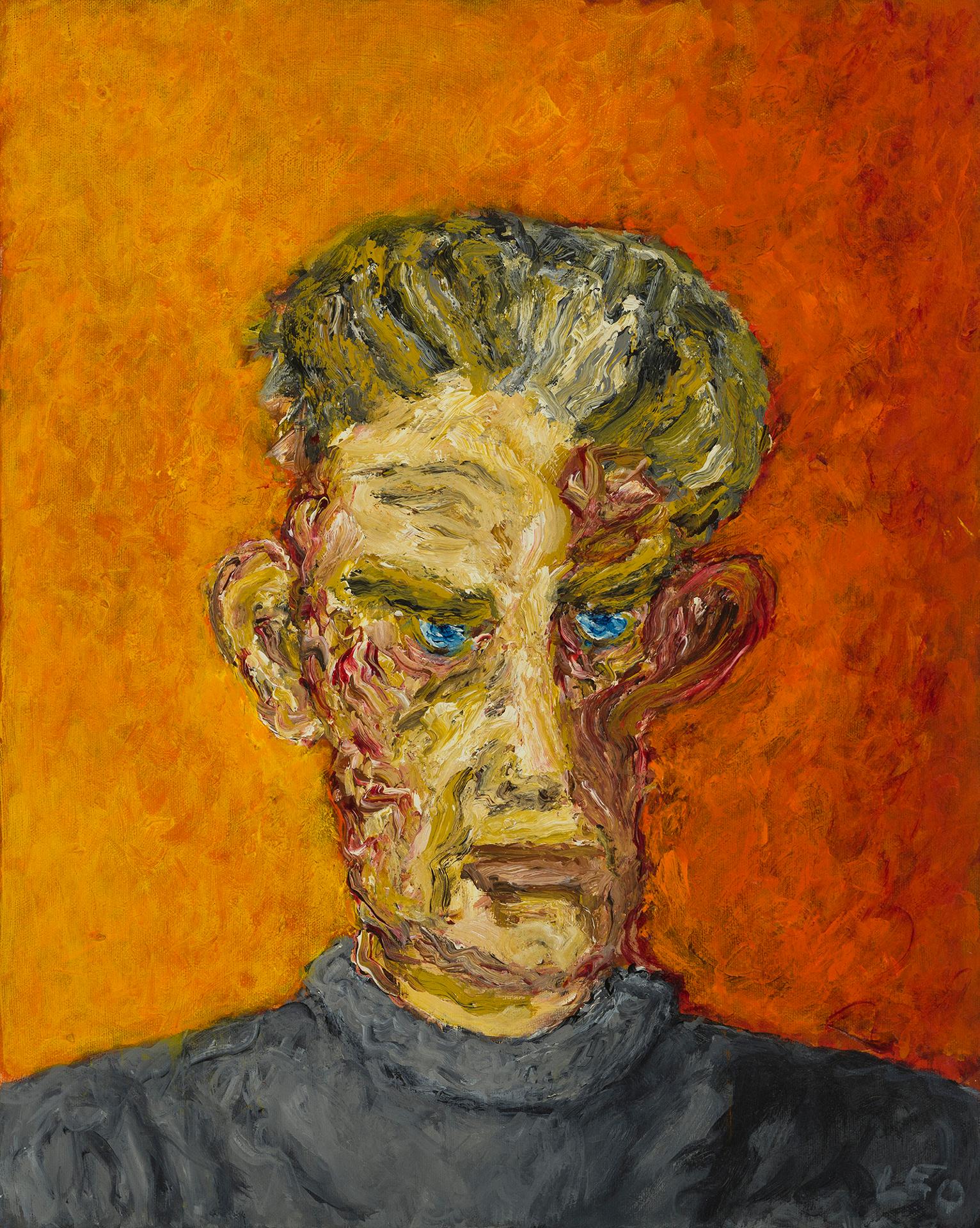Léo Rosshandler - Portrait imaginaire de Samuel Beckett, c. 1998